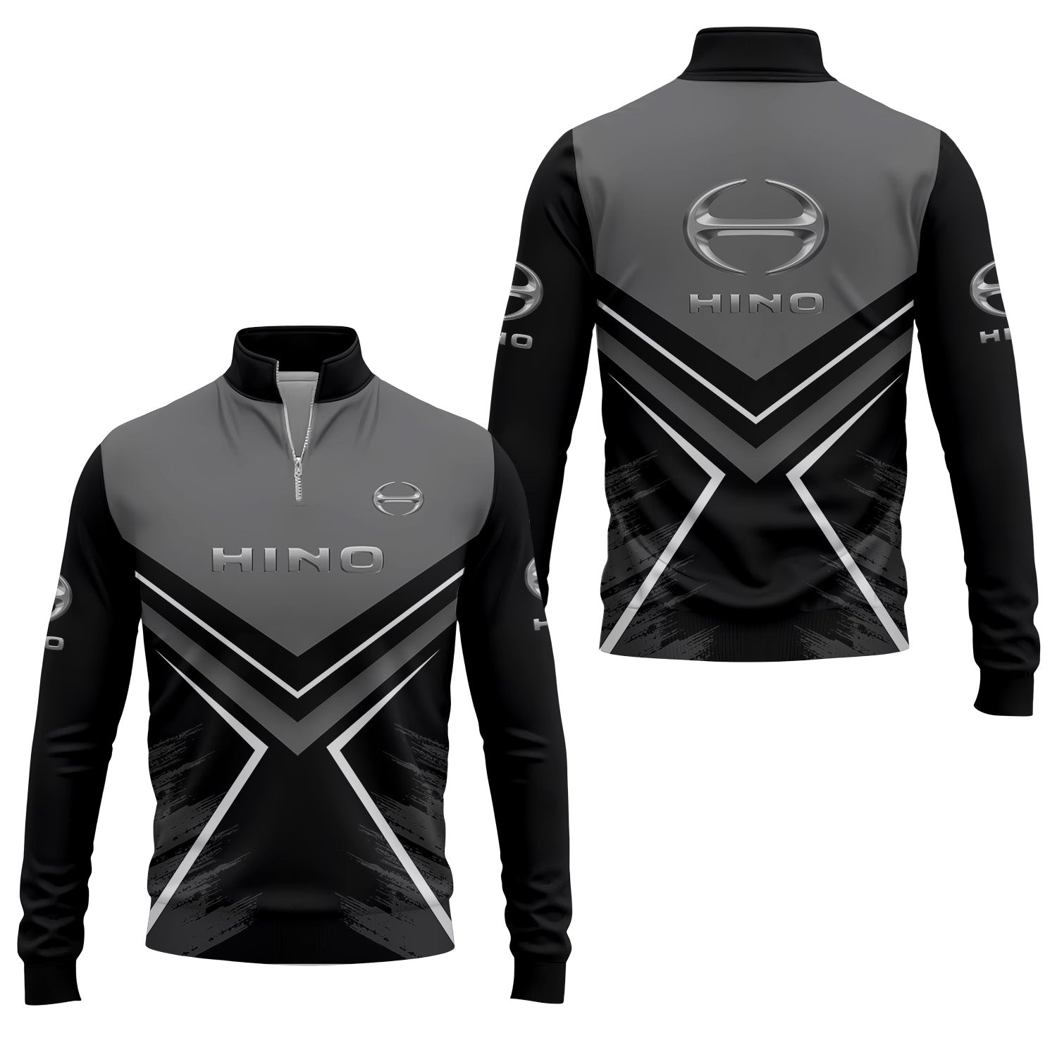 Hino Motors Quarter-zip Pullover USPL1937