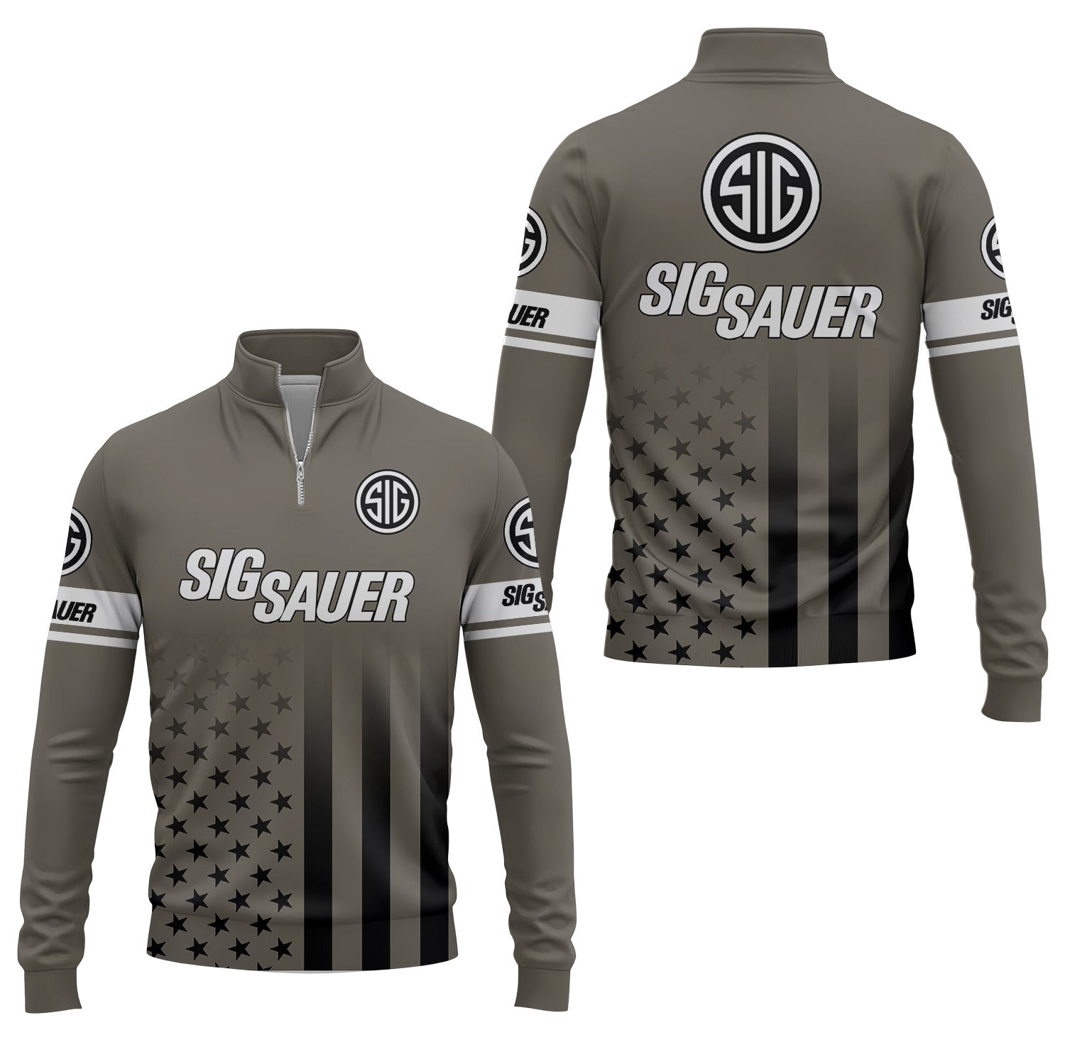 SIG Sauer Quarter-zip Pullover USPL2109