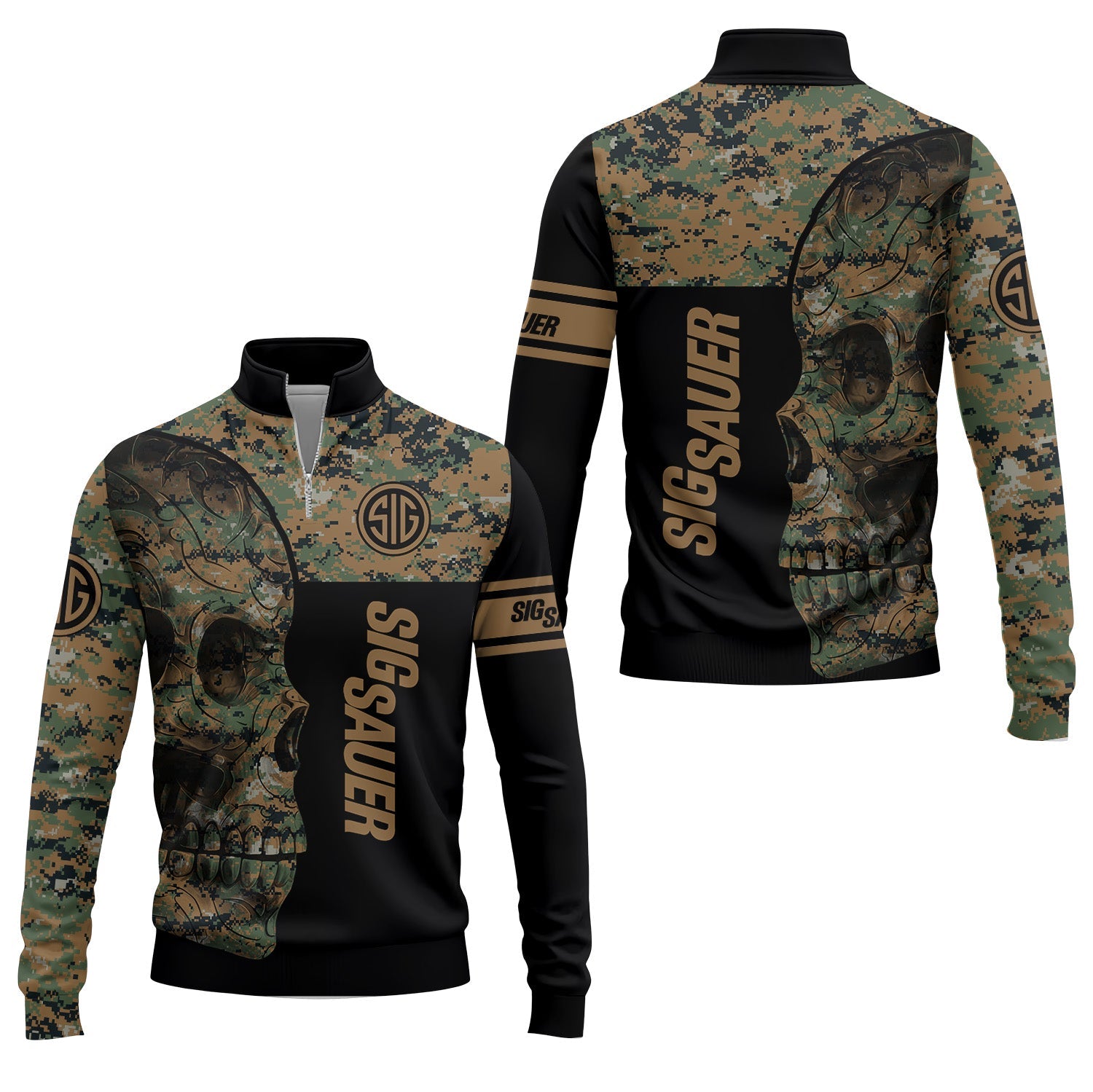SIG Sauer Quarter-zip Pullover USPL2114