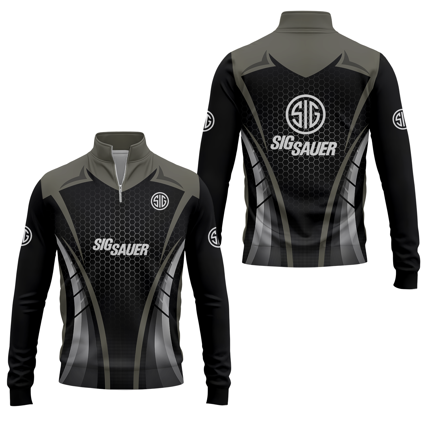 SIG Sauer Quarter-zip Pullover USPL2121