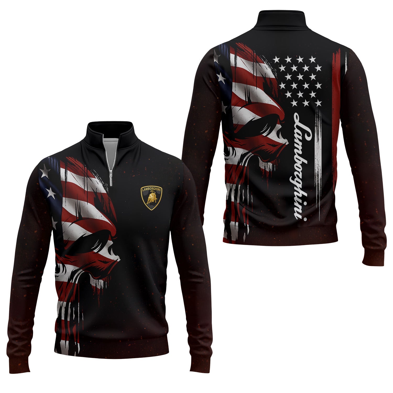 Lamborghini Quarter-zip Pullover USPL701