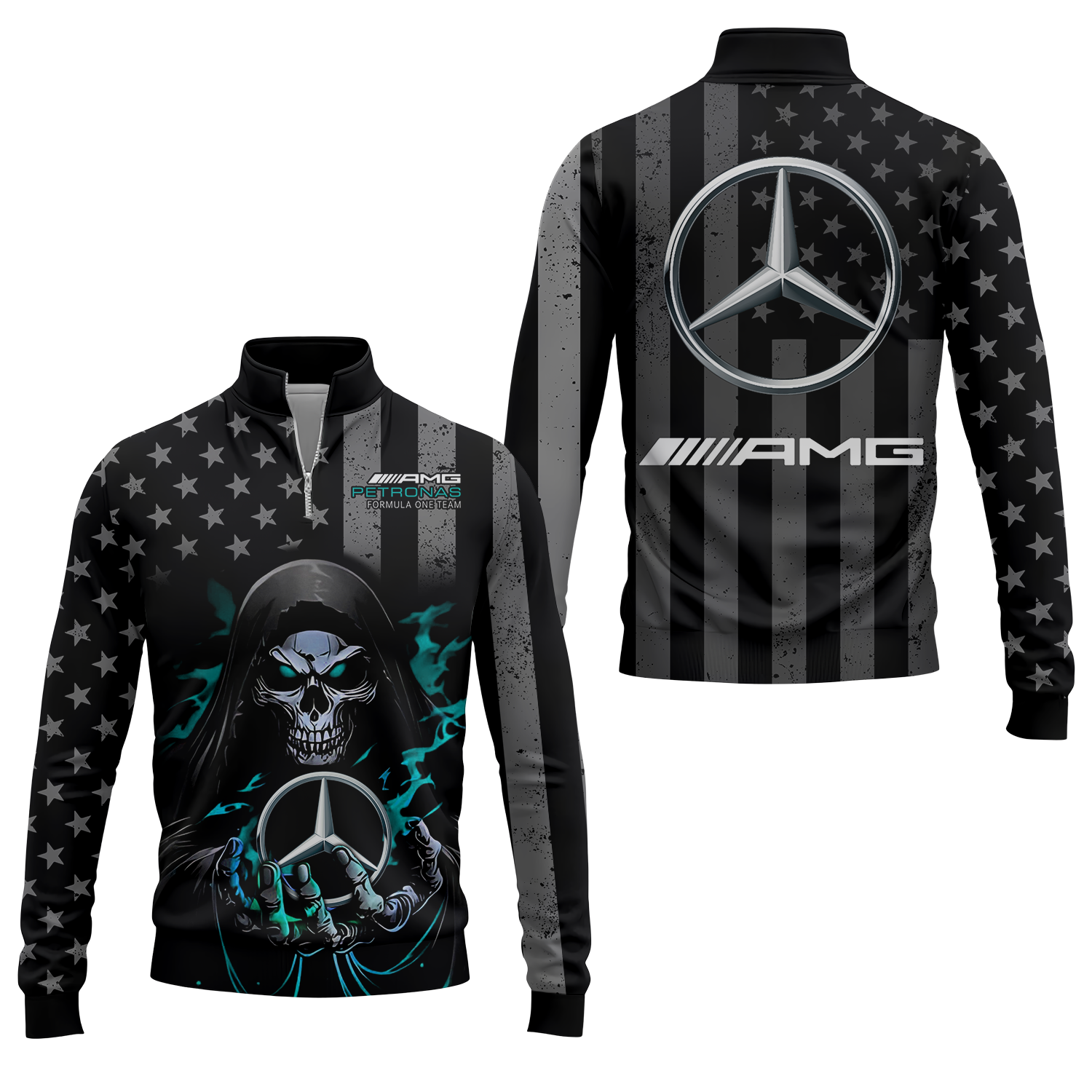 Mercedes Quarter-zip Pullover USPL103