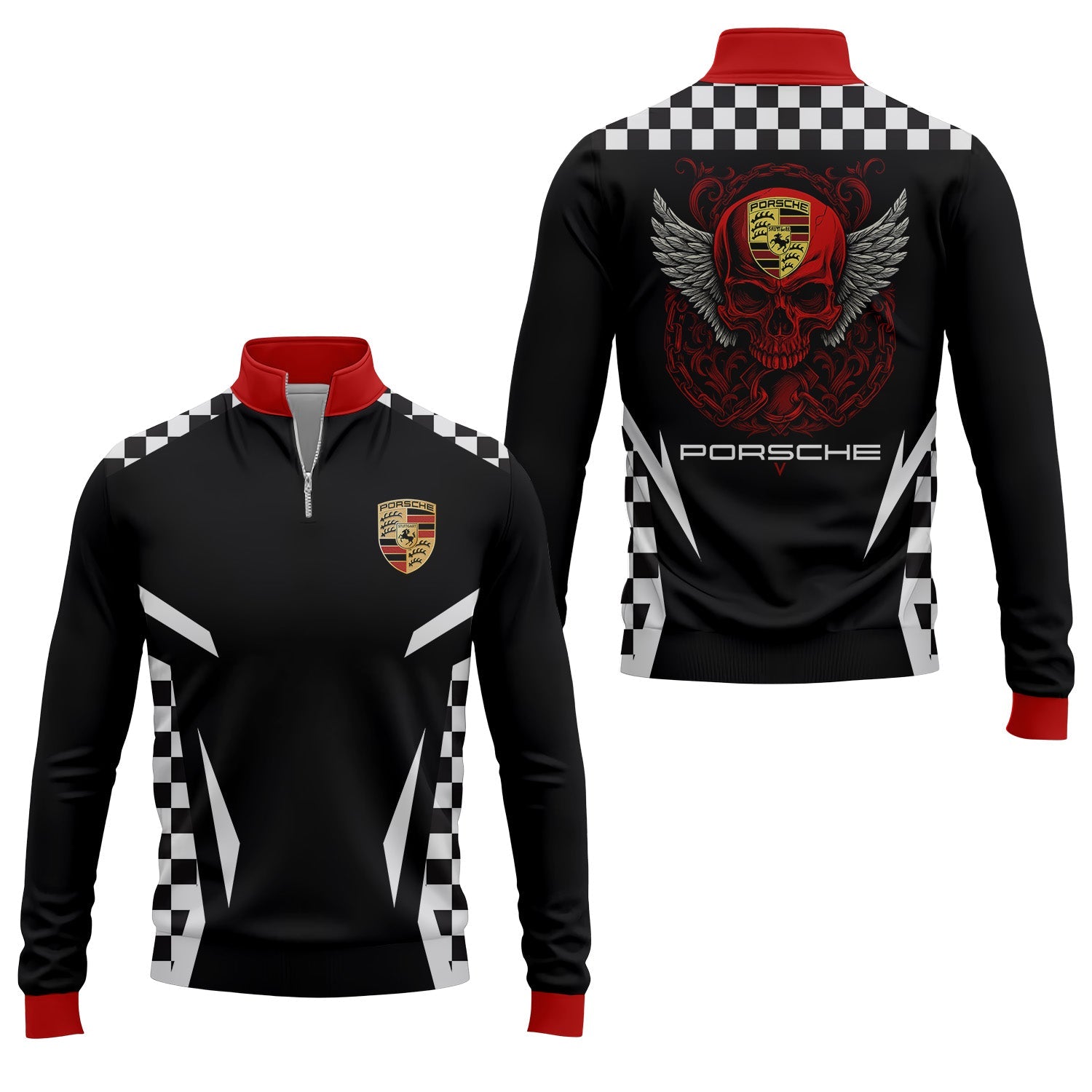 Porsche Quarter-zip Pullover USPL091