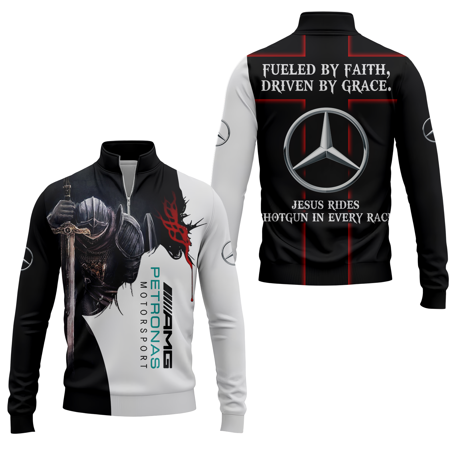 Mercedes Quarter-zip Pullover USPL128