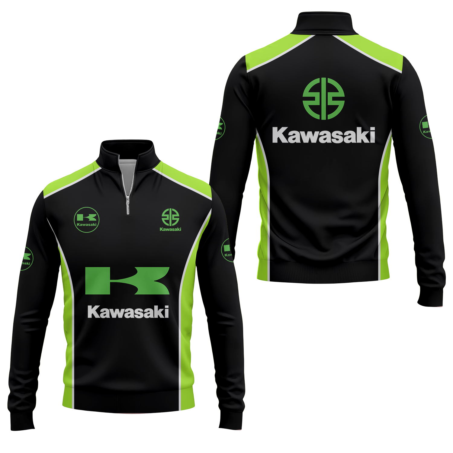 Kawasaki Quarter-zip Pullover USPL873