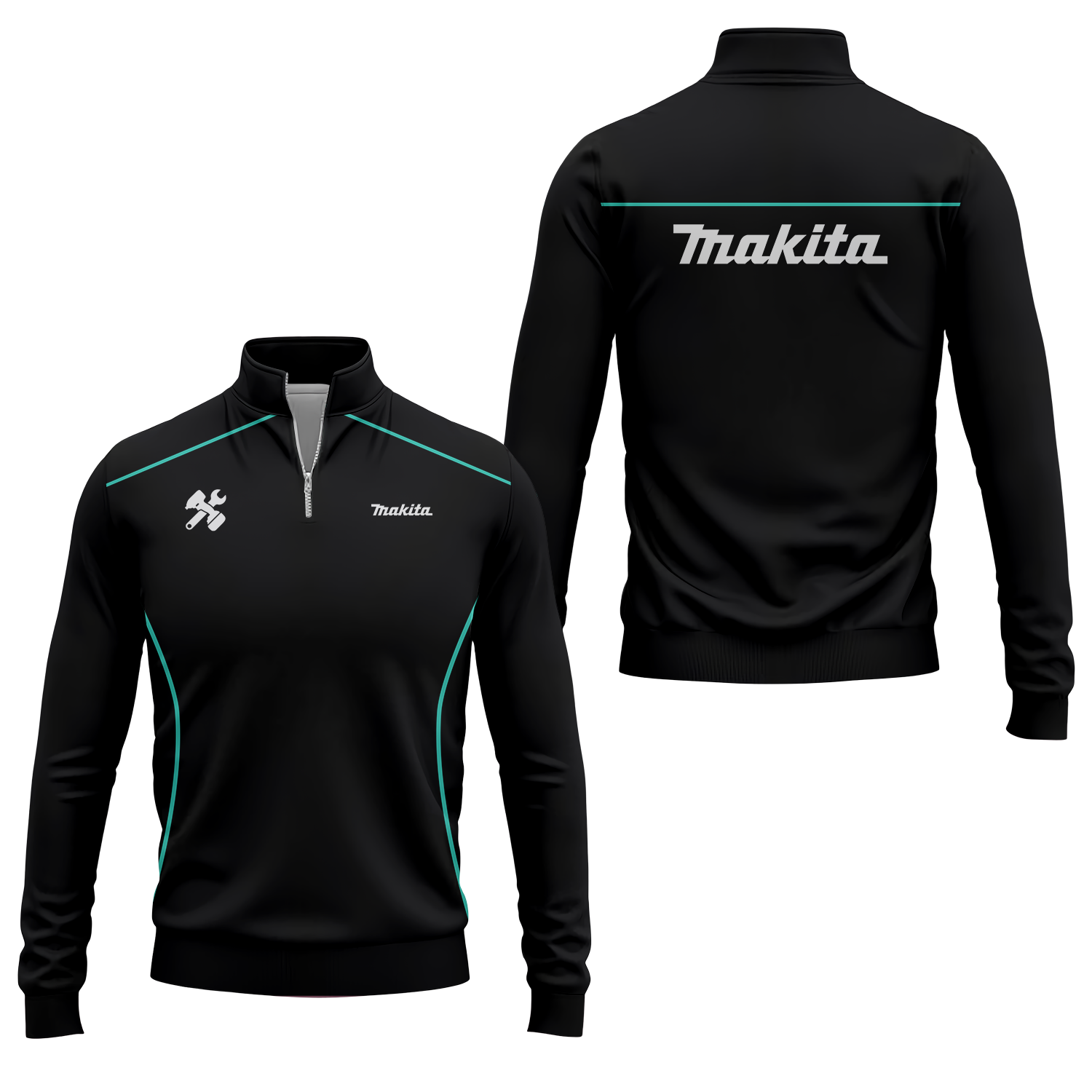 Makita Quarter-zip Pullover USPL1415