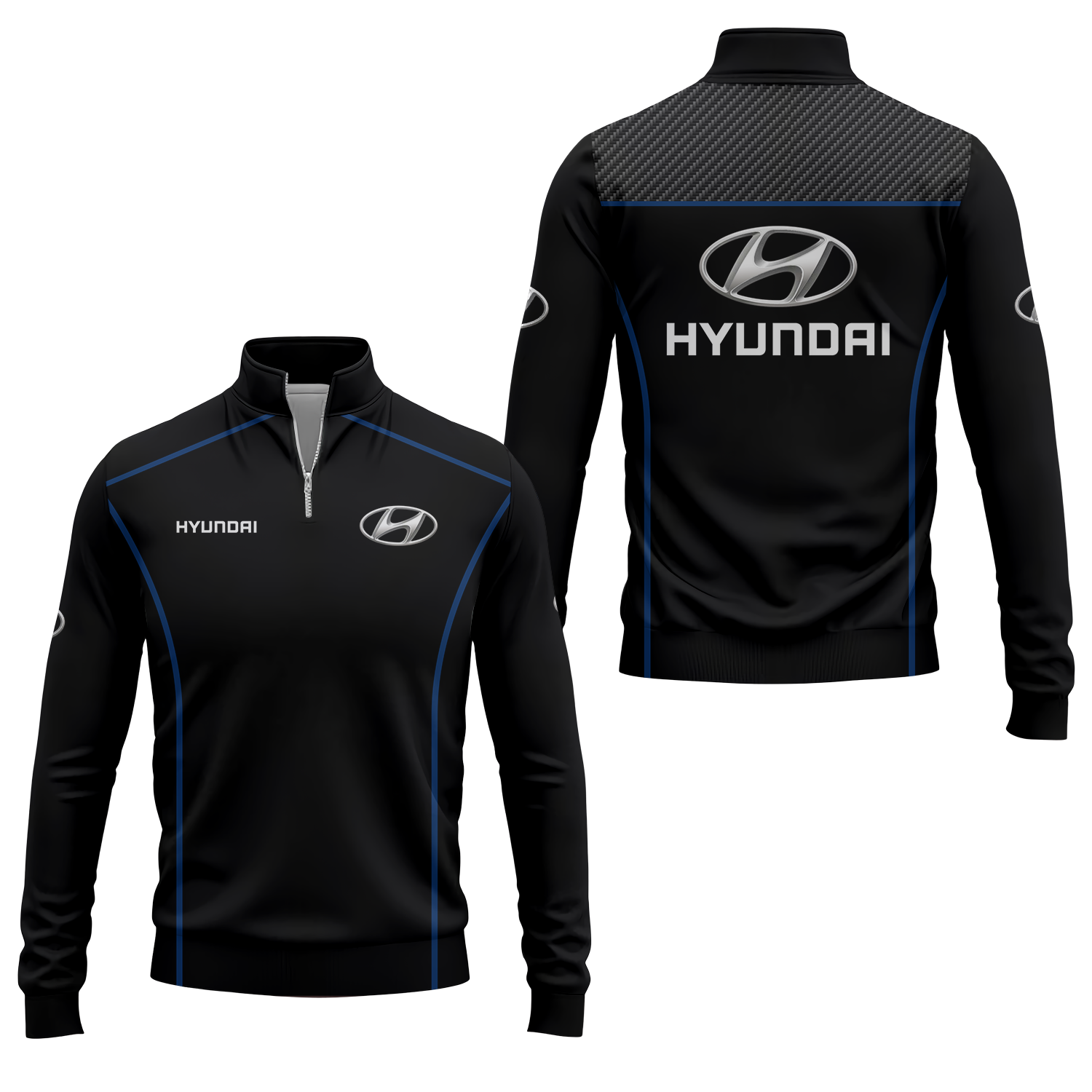 Hyundai Quarter-zip Pullover USPL1196