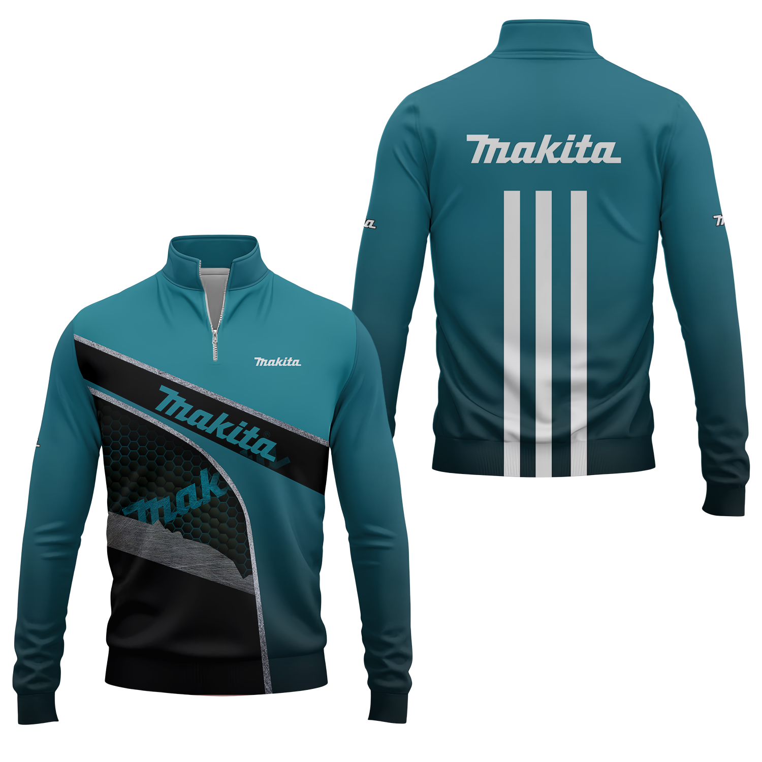 Makita Quarter-zip Pullover USPL1398