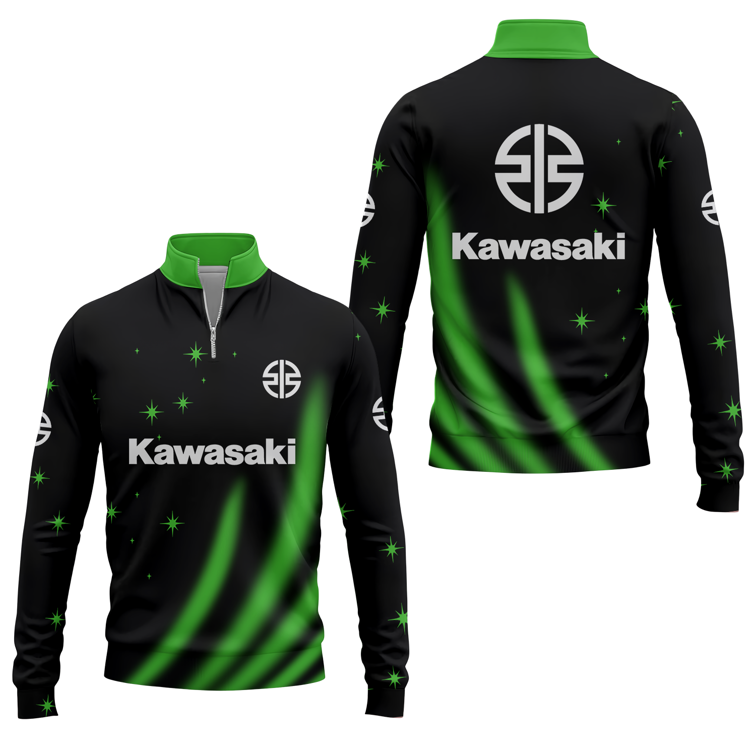 Kawasaki Quarter-zip Pullover USPL883