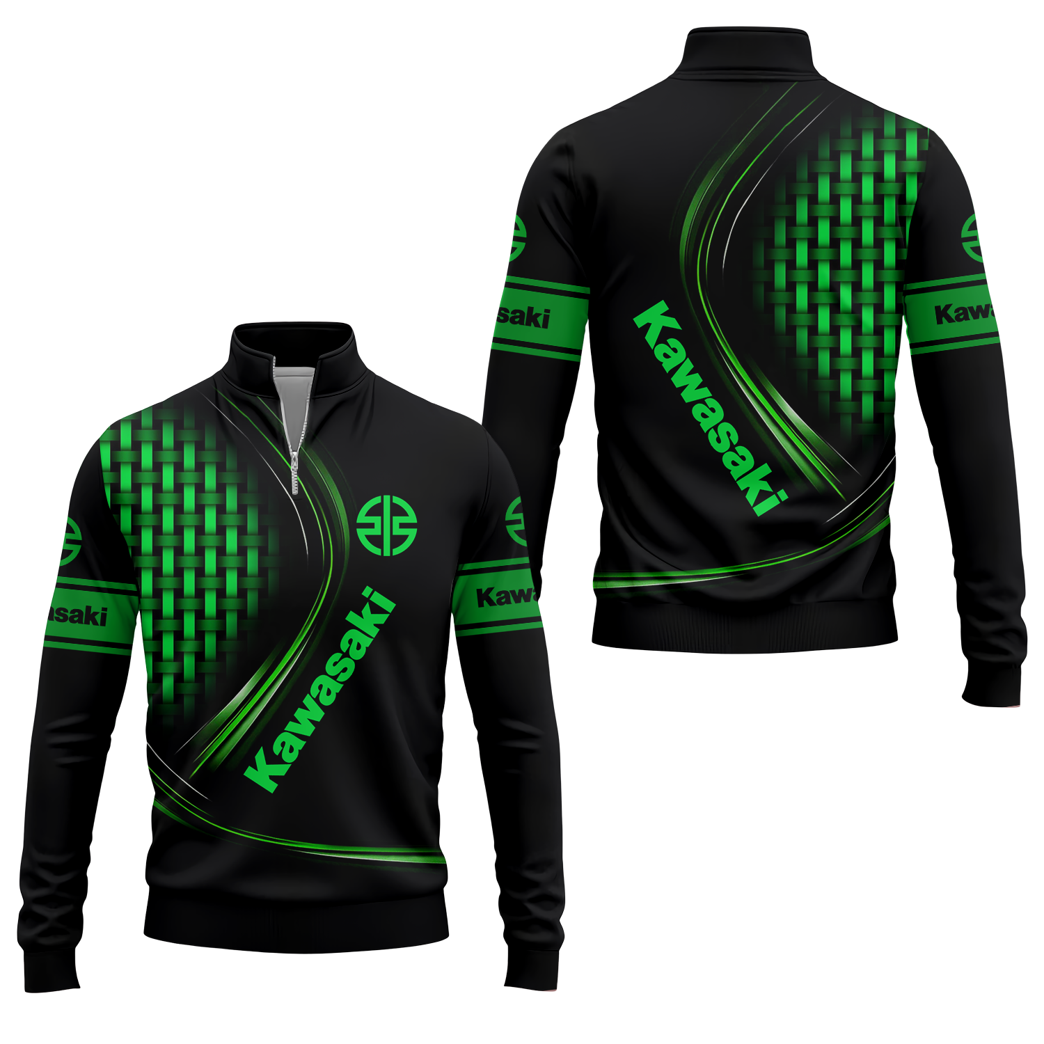 Kawasaki Quarter-zip Pullover USPL903