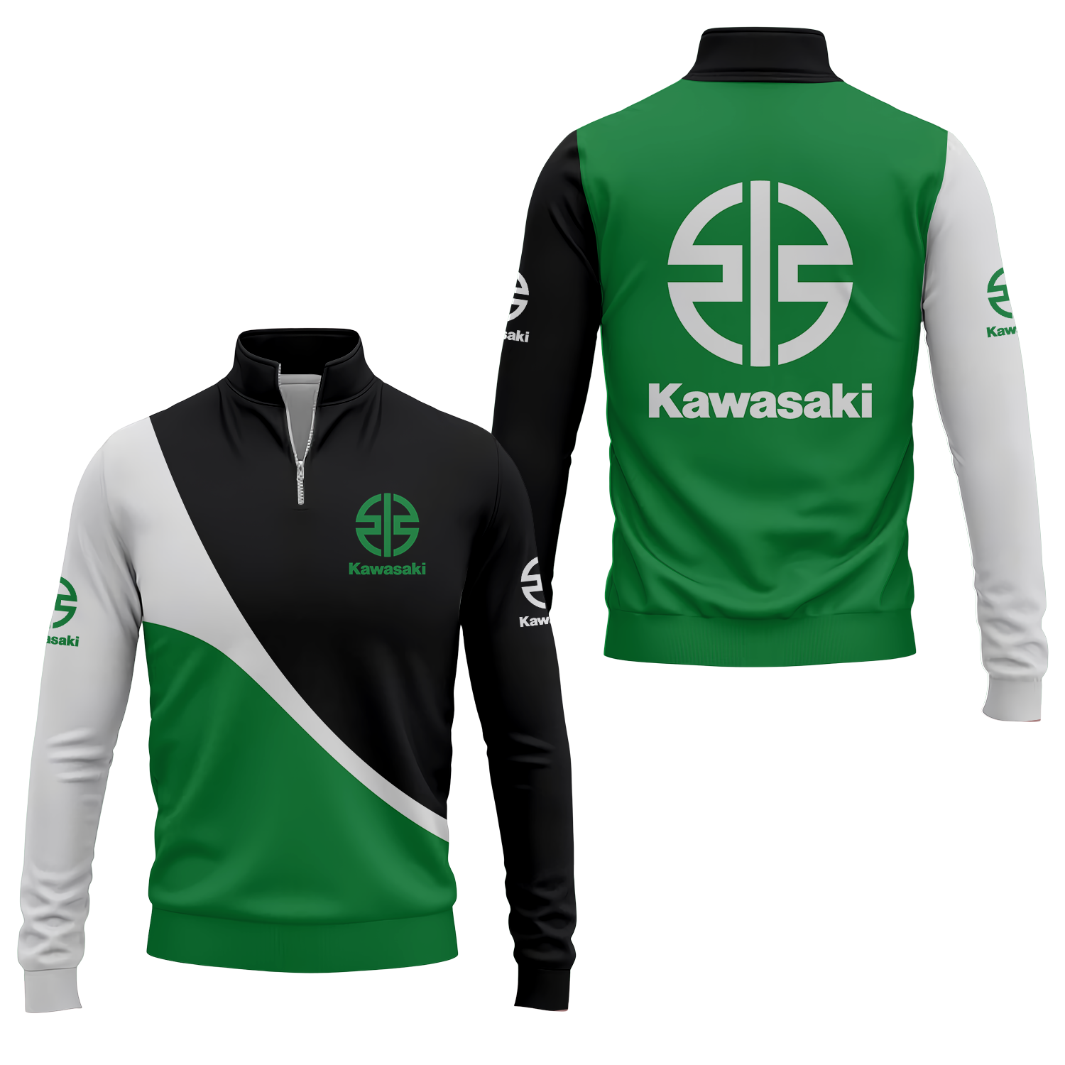 Kawasaki Quarter-zip Pullover USPL901