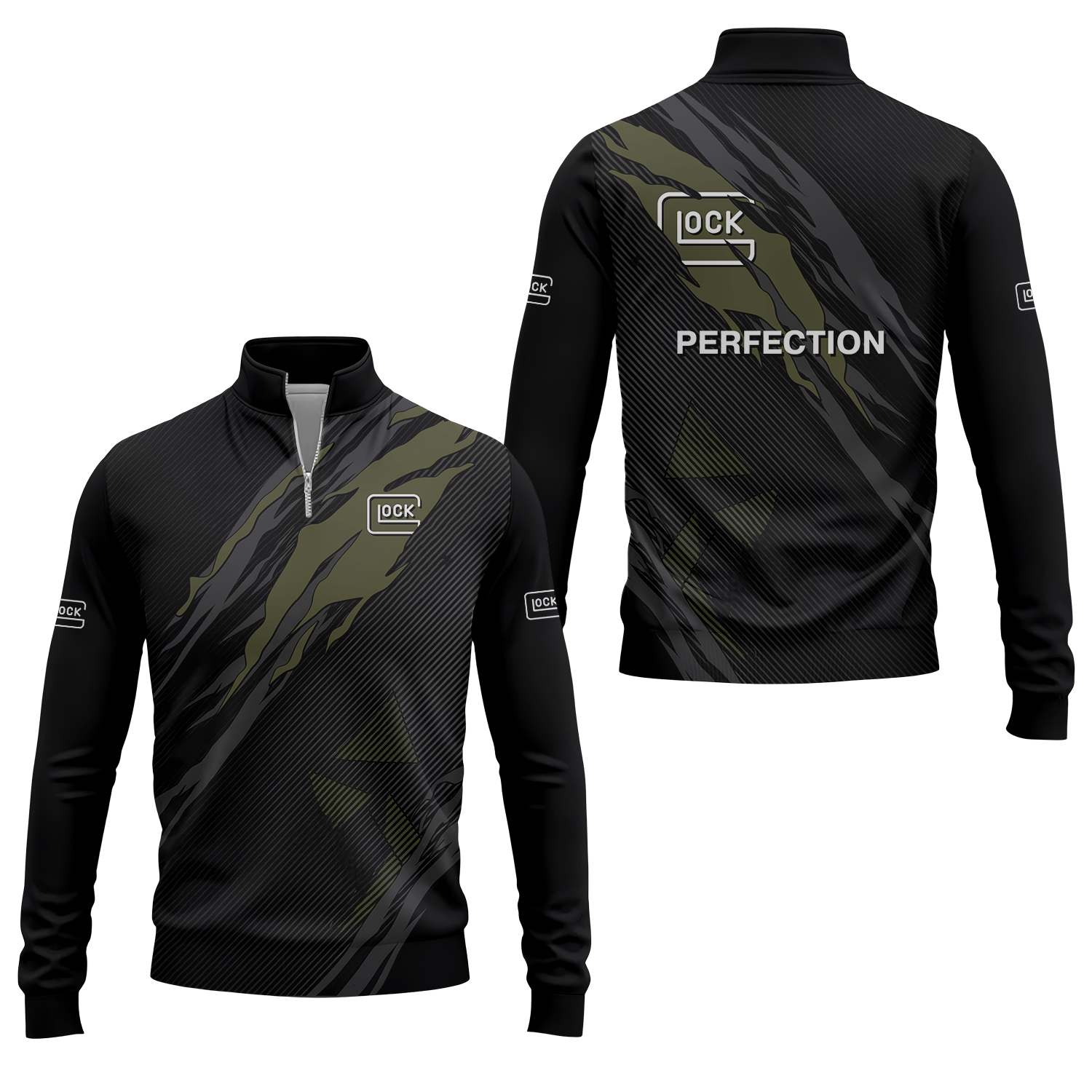 Glock Quarter-zip Pullover USPL2297