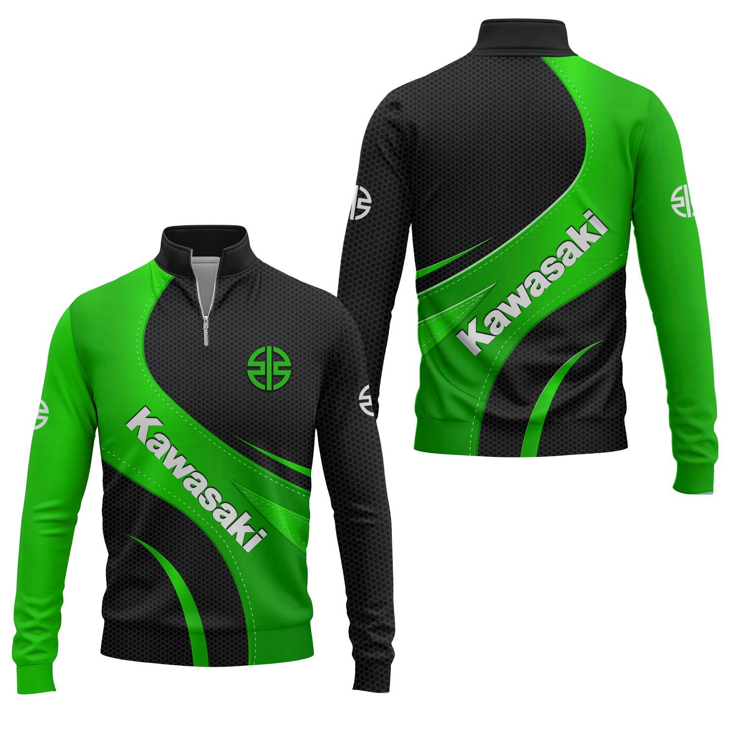 Kawasaki Quarter-zip Pullover USPL927