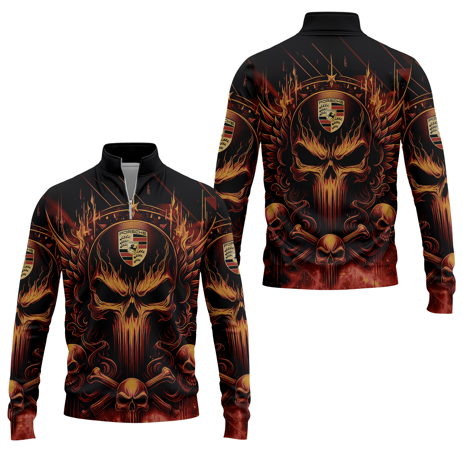 PORS Quarter-zip Pullover USPL135