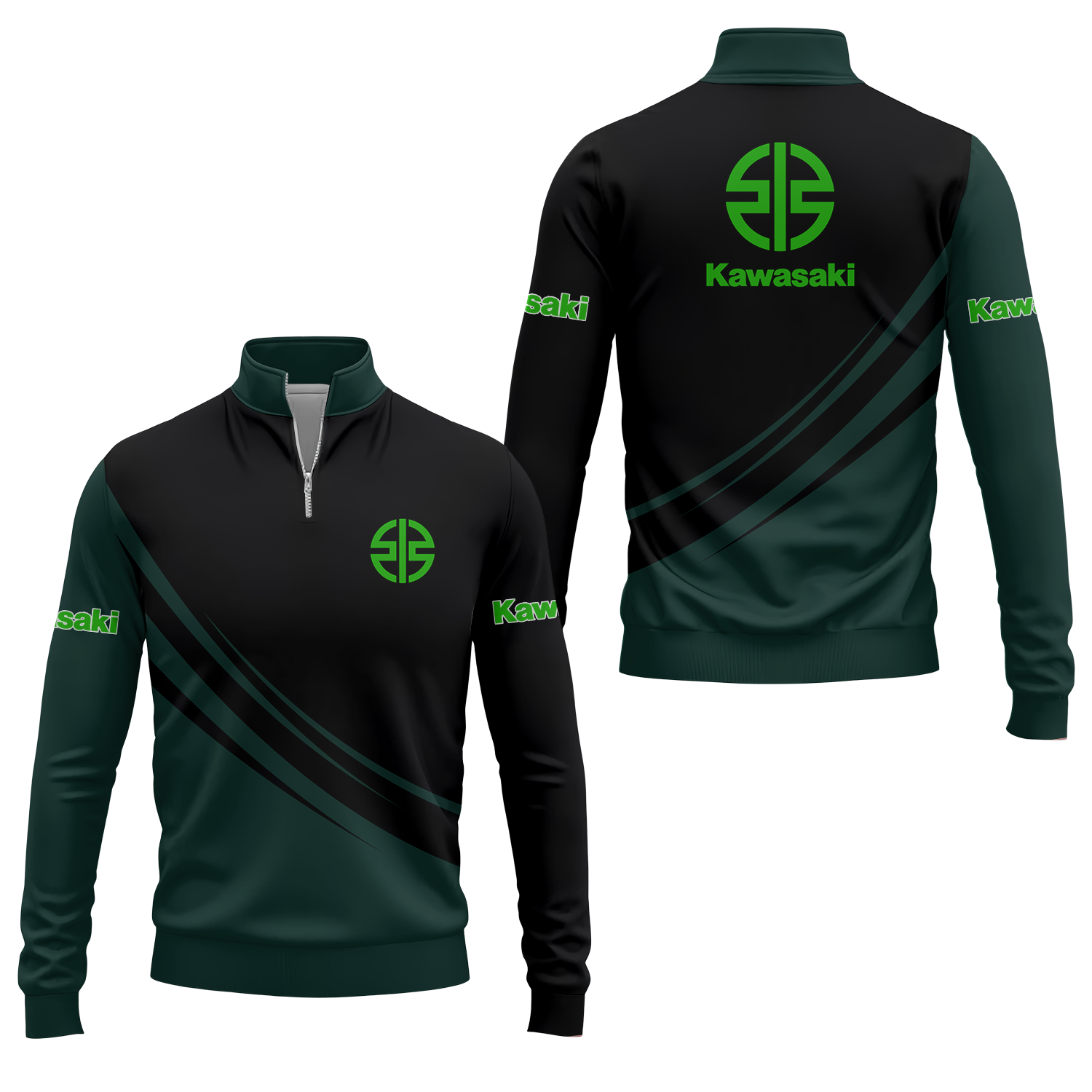 Kawasaki Quarter-zip Pullover USPL886