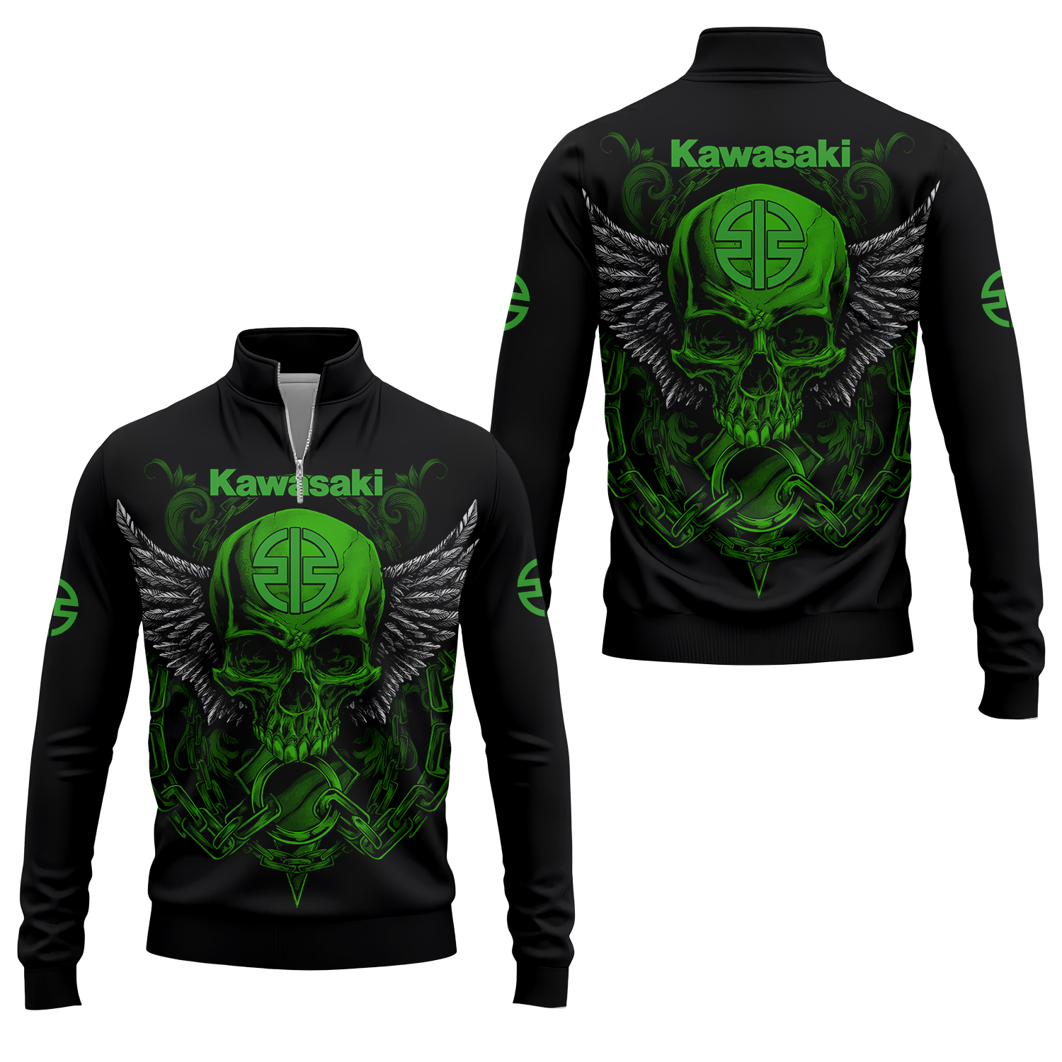 Kawasaki Quarter-zip Pullover USPL888