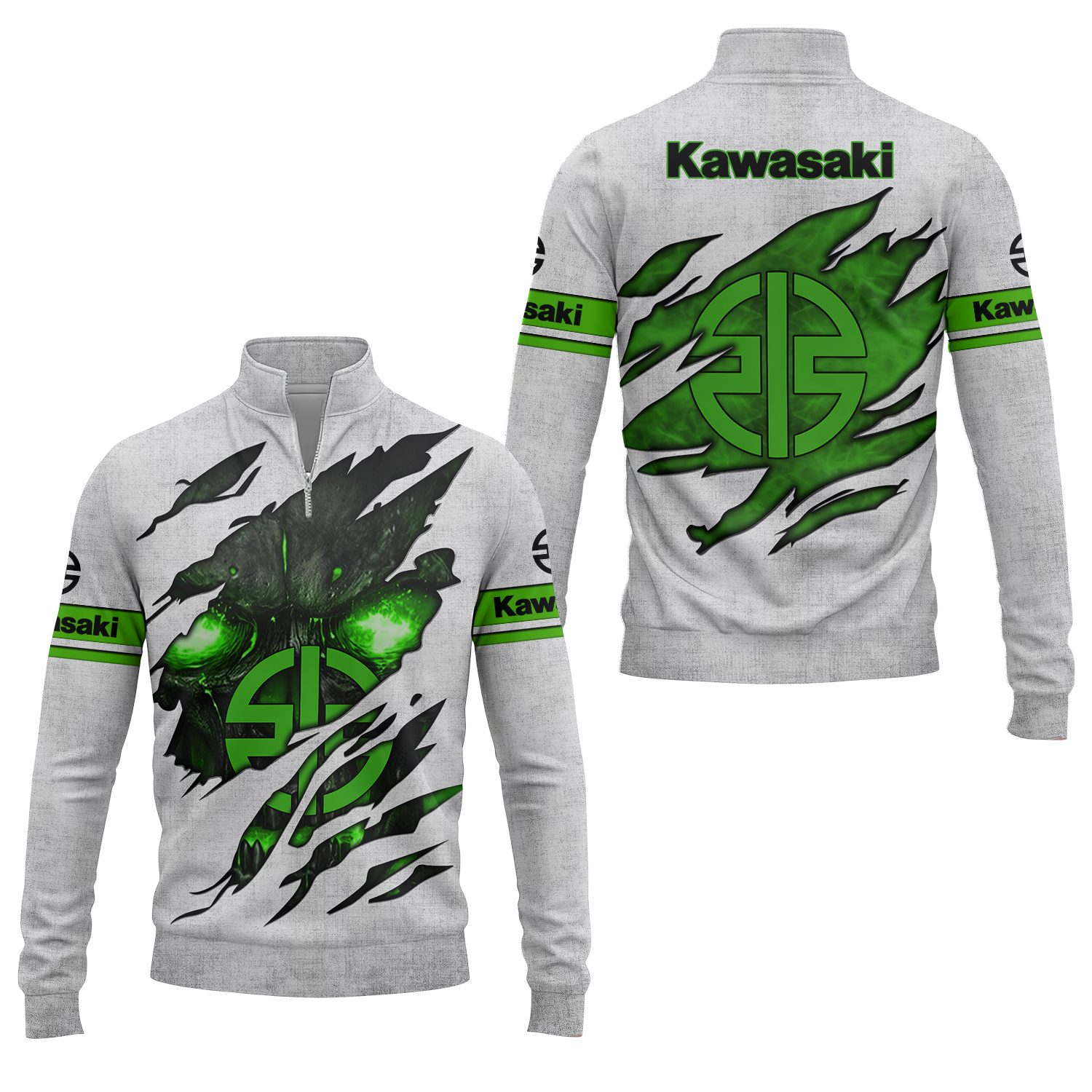 Kawasaki Quarter-zip Pullover USPL889