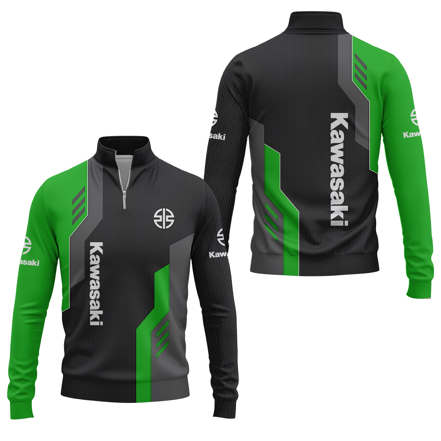 Kawasaki Quarter-zip Pullover USPL890