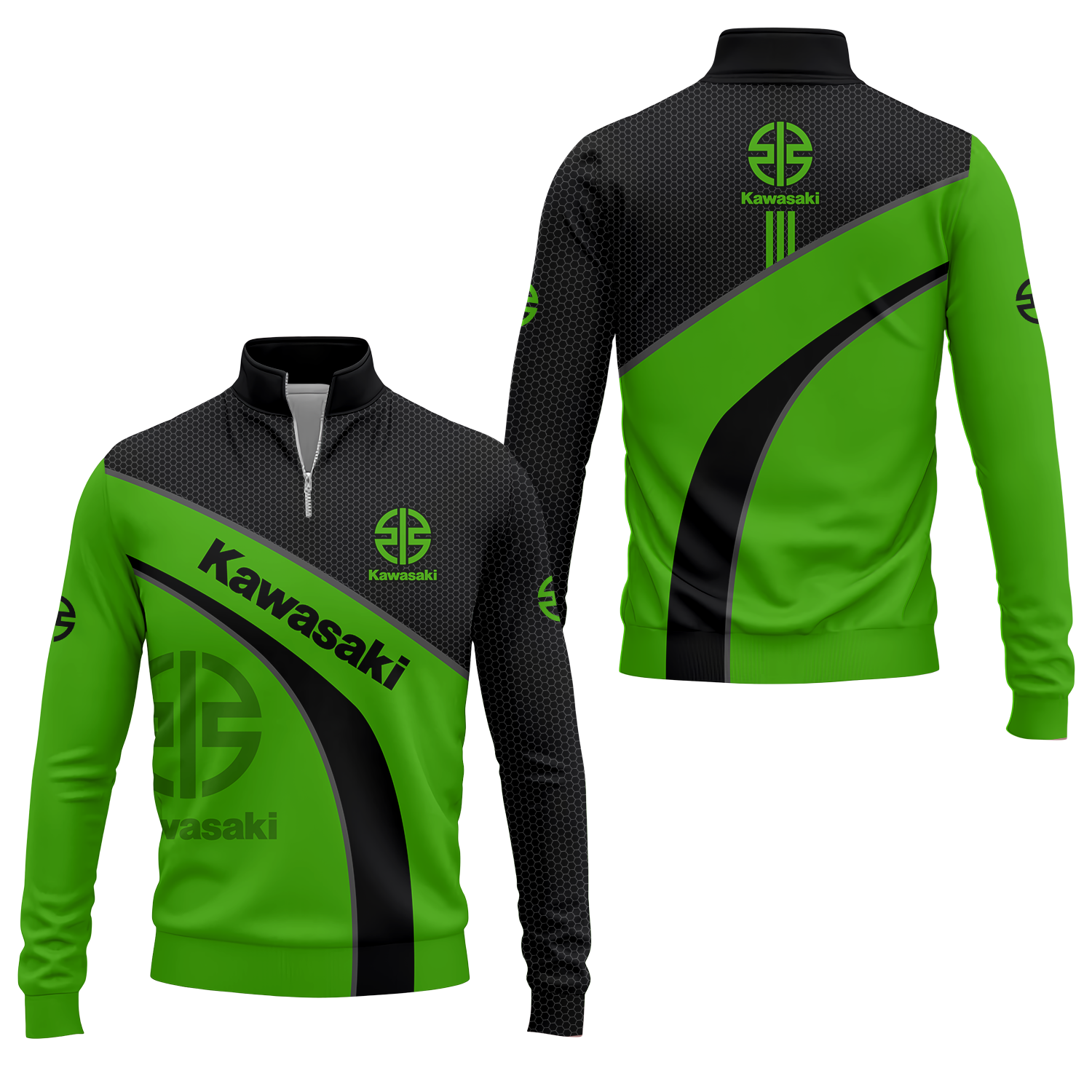 Kawasaki Quarter-zip Pullover USPL892