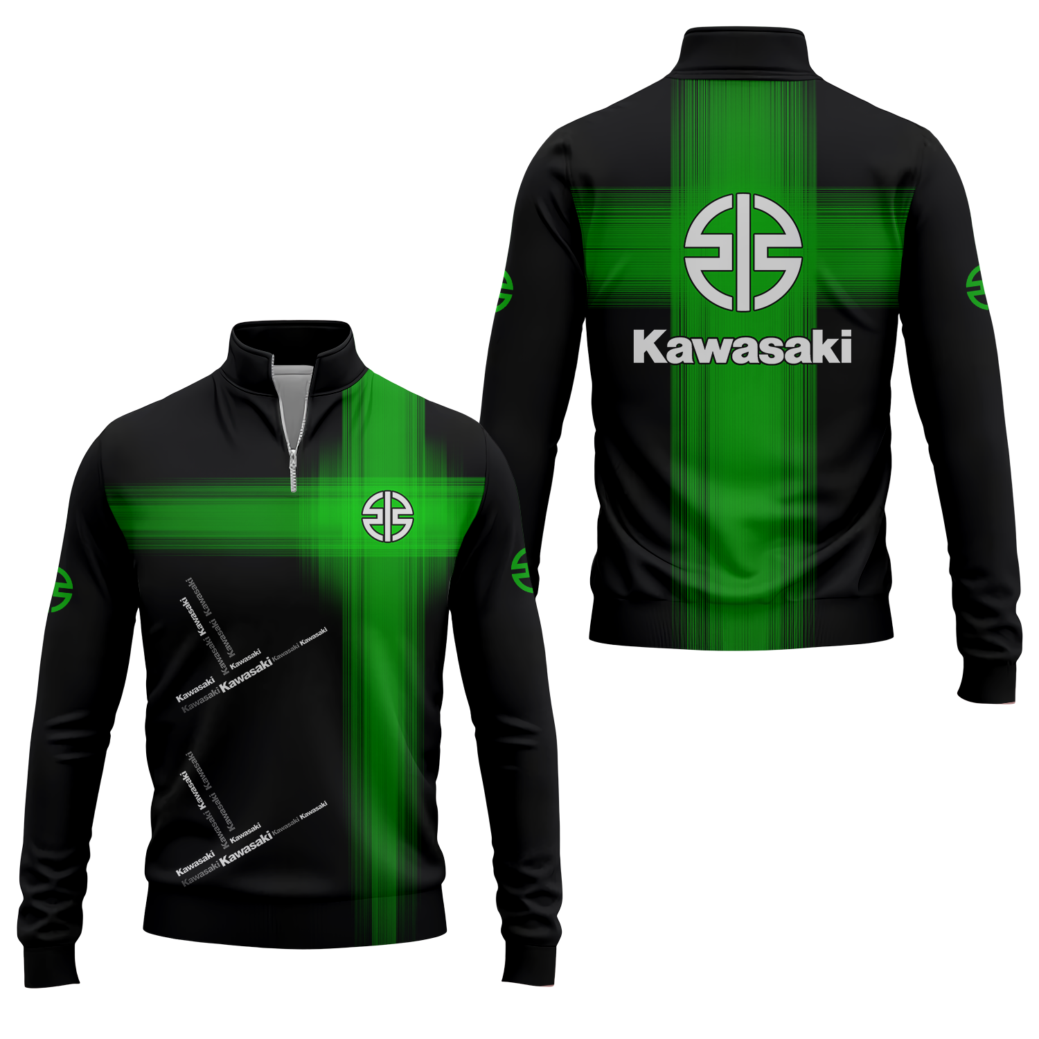 Kawasaki Quarter-zip Pullover USPL893