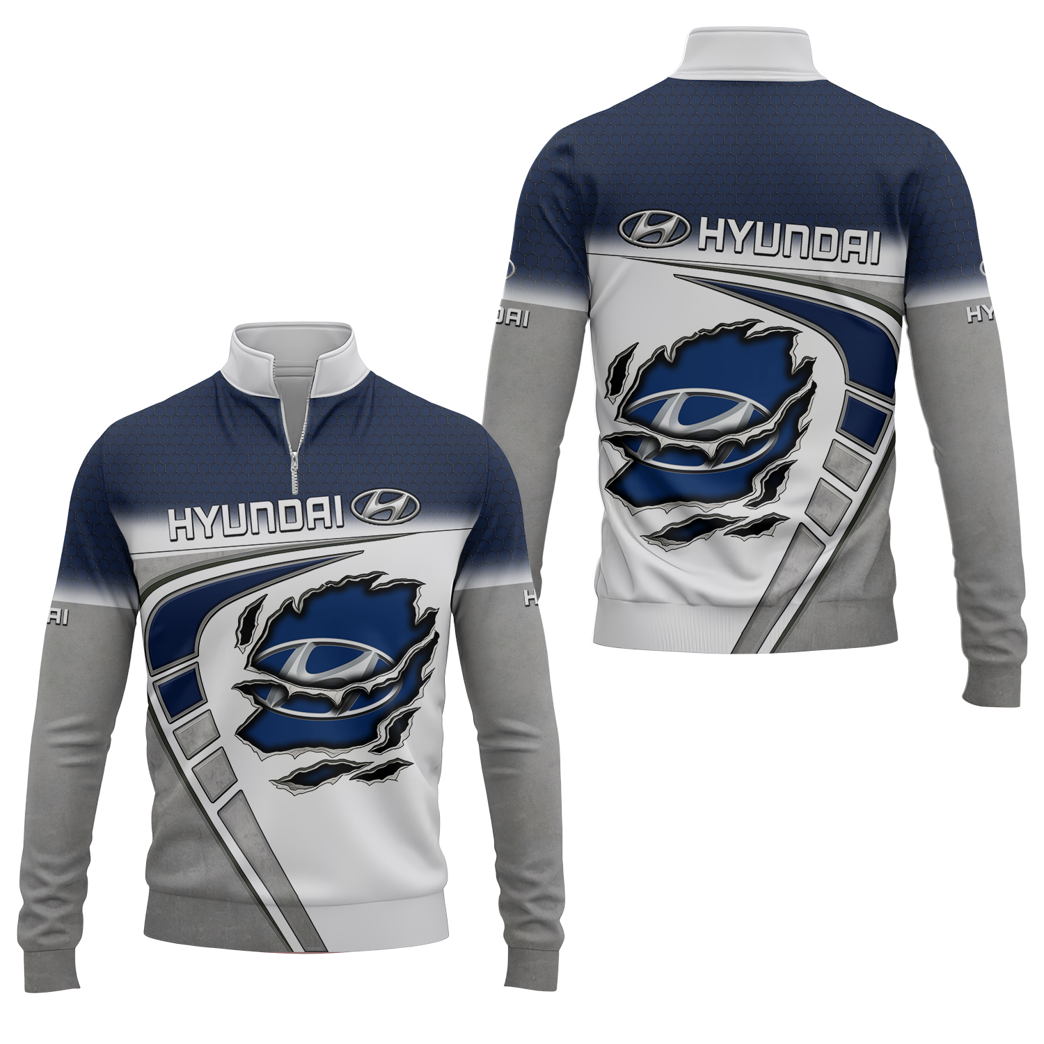 Hyundai Quarter-zip Pullover USPL1193