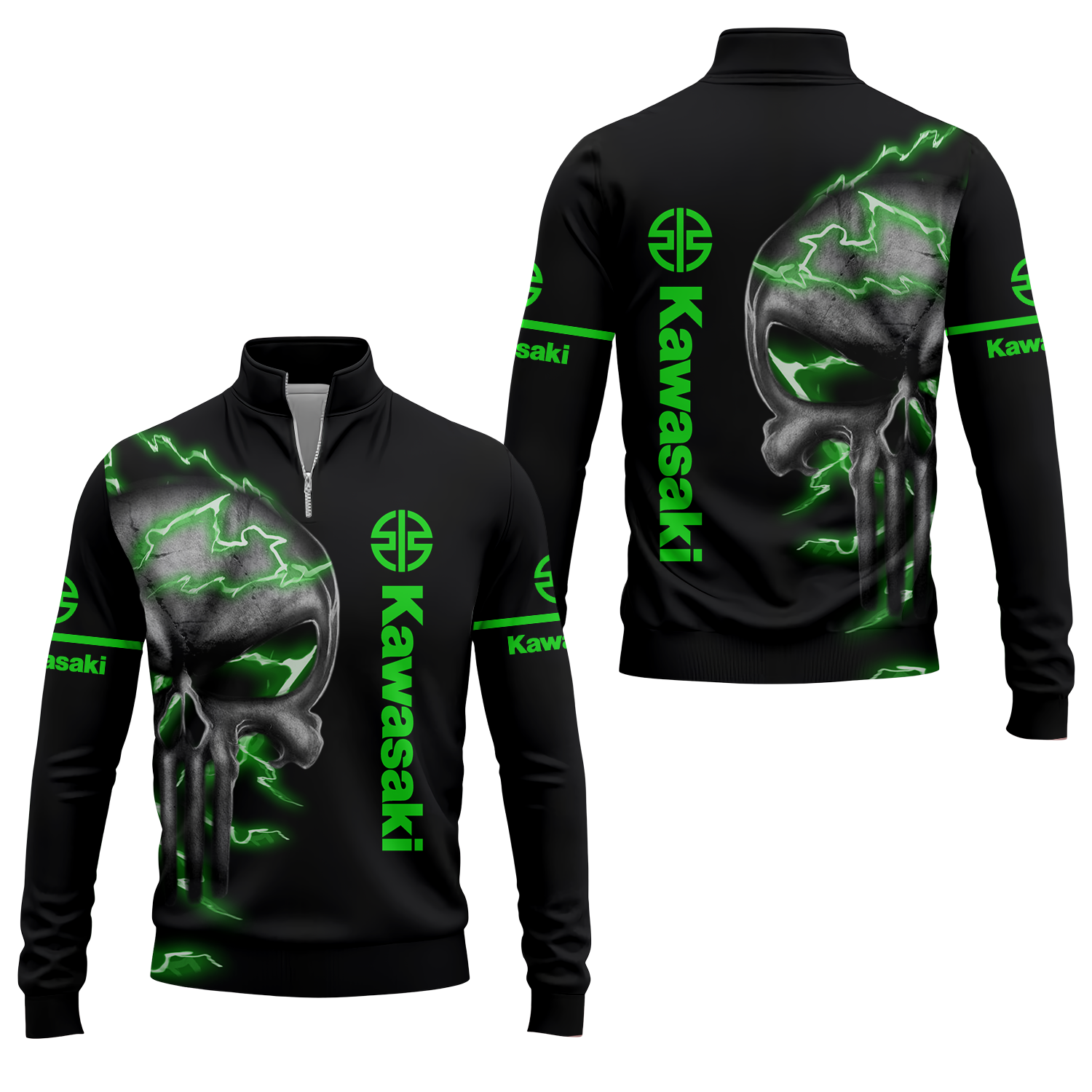 Kawasaki Quarter-zip Pullover USPL895