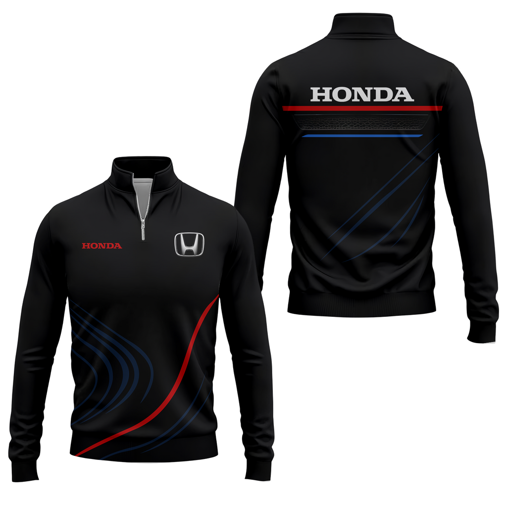 Honda Quarter-zip Pullover USPL1079