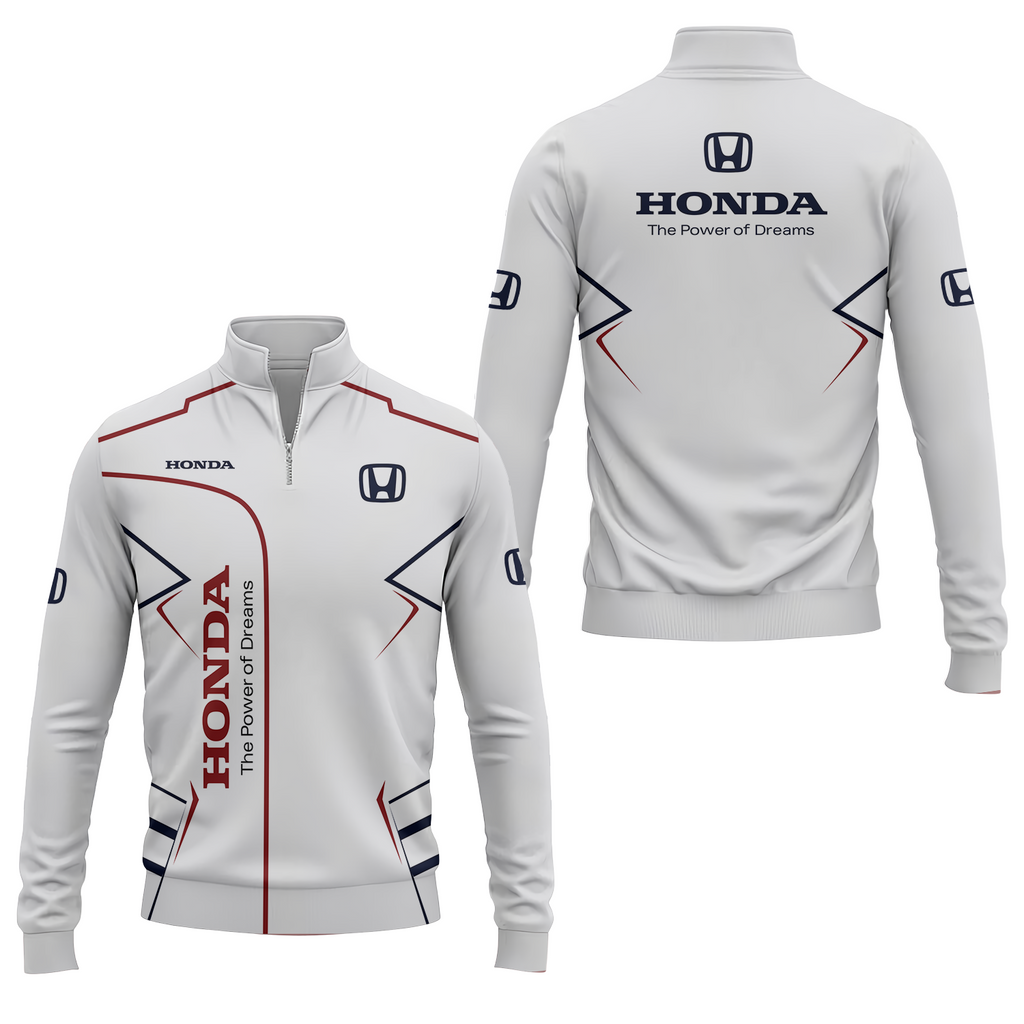 Honda Quarter-zip Pullover USPL1046