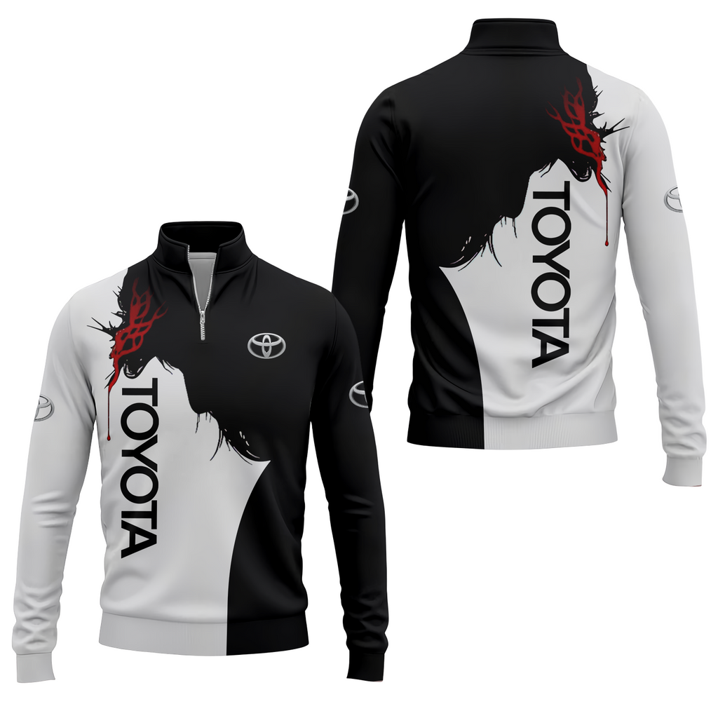 Toyota Quarter-zip Pullover USPL833