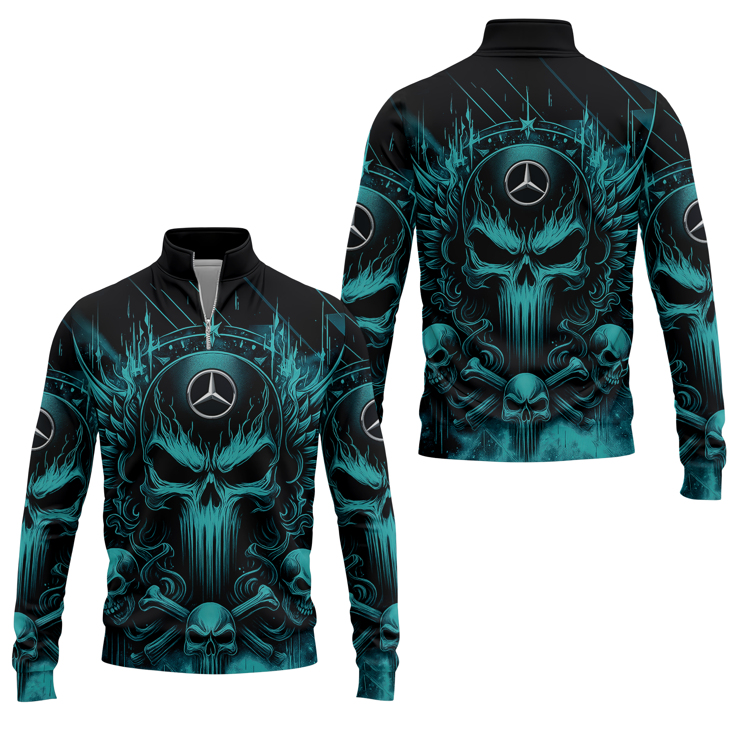 Mercedes Quarter-zip Pullover USPL134