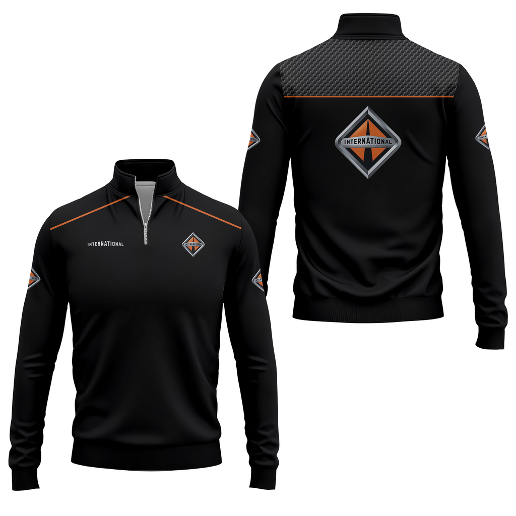 International Trucks Quarter-zip Pullover USPL1865
