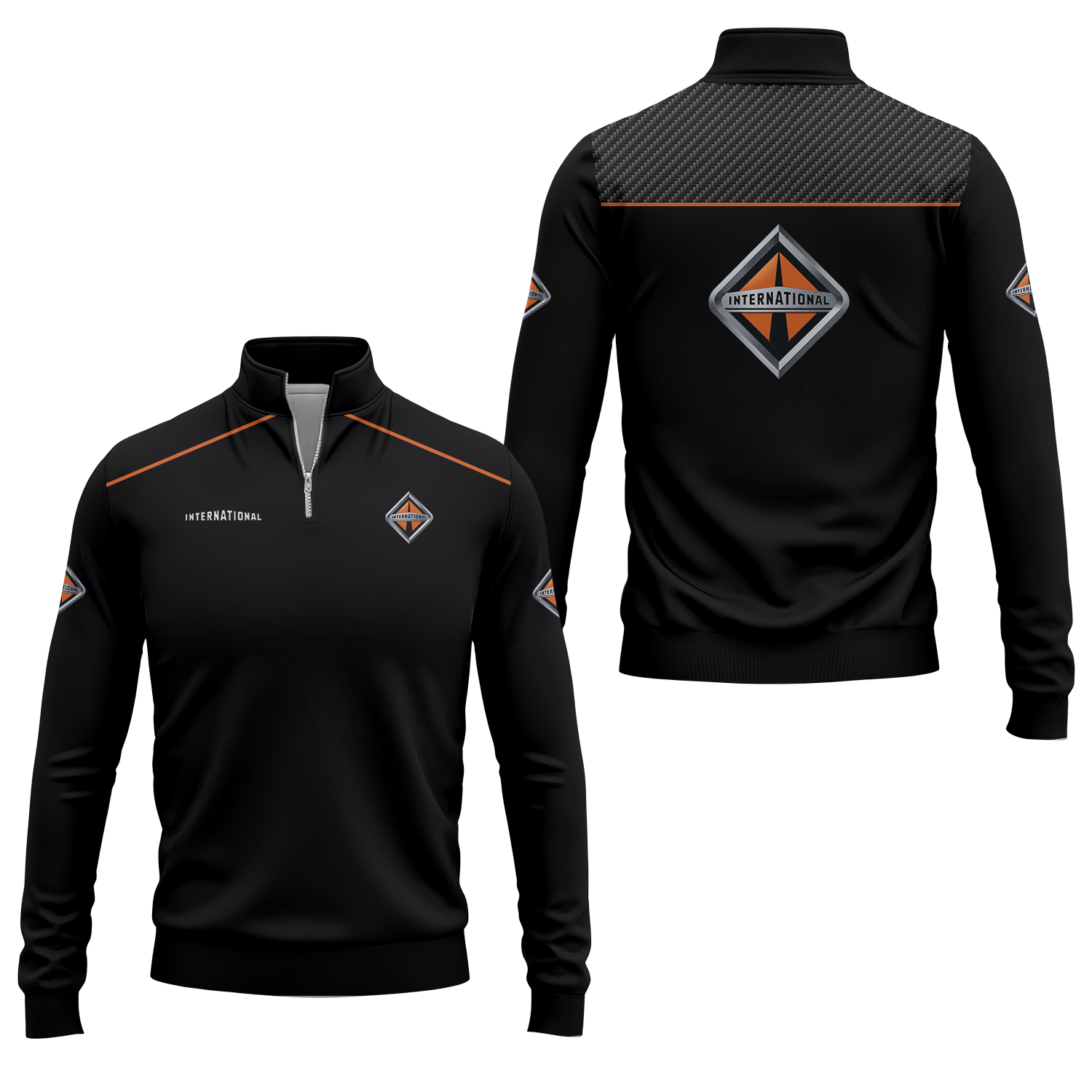 International Trucks Quarter-zip Pullover USPL1865