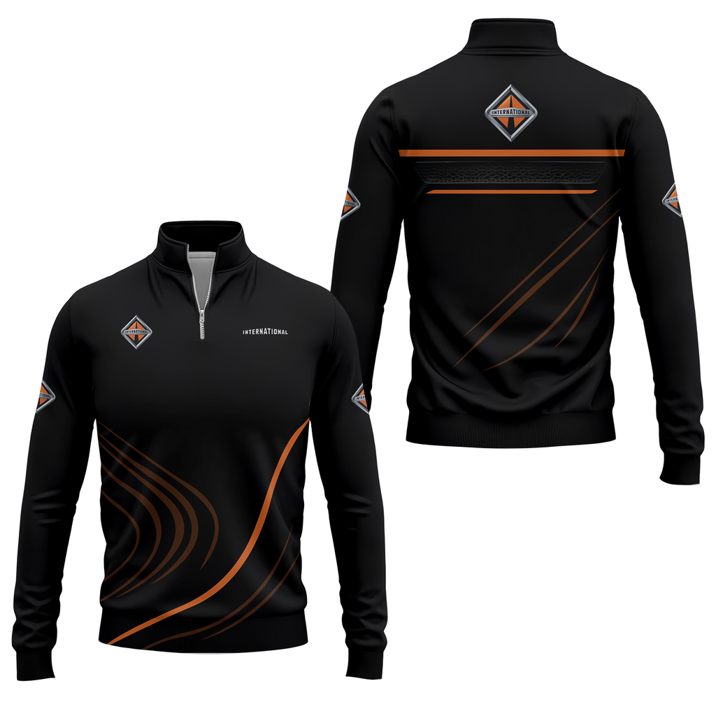 International Trucks Quarter-zip Pullover USPL1874