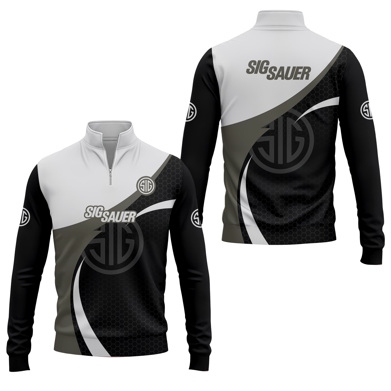 SIG Sauer Quarter-zip Pullover USPL2092