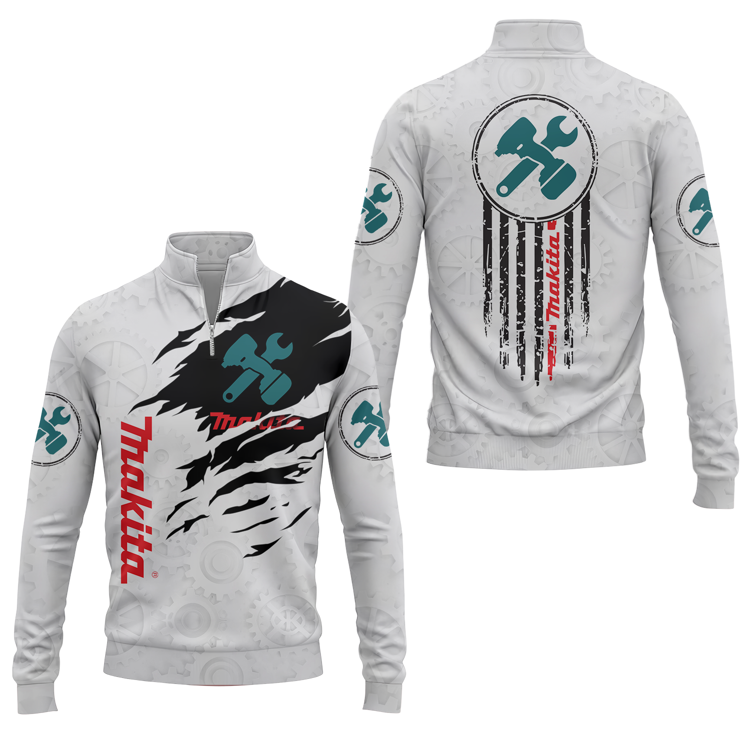 Makita Quarter-zip Pullover USPL1391
