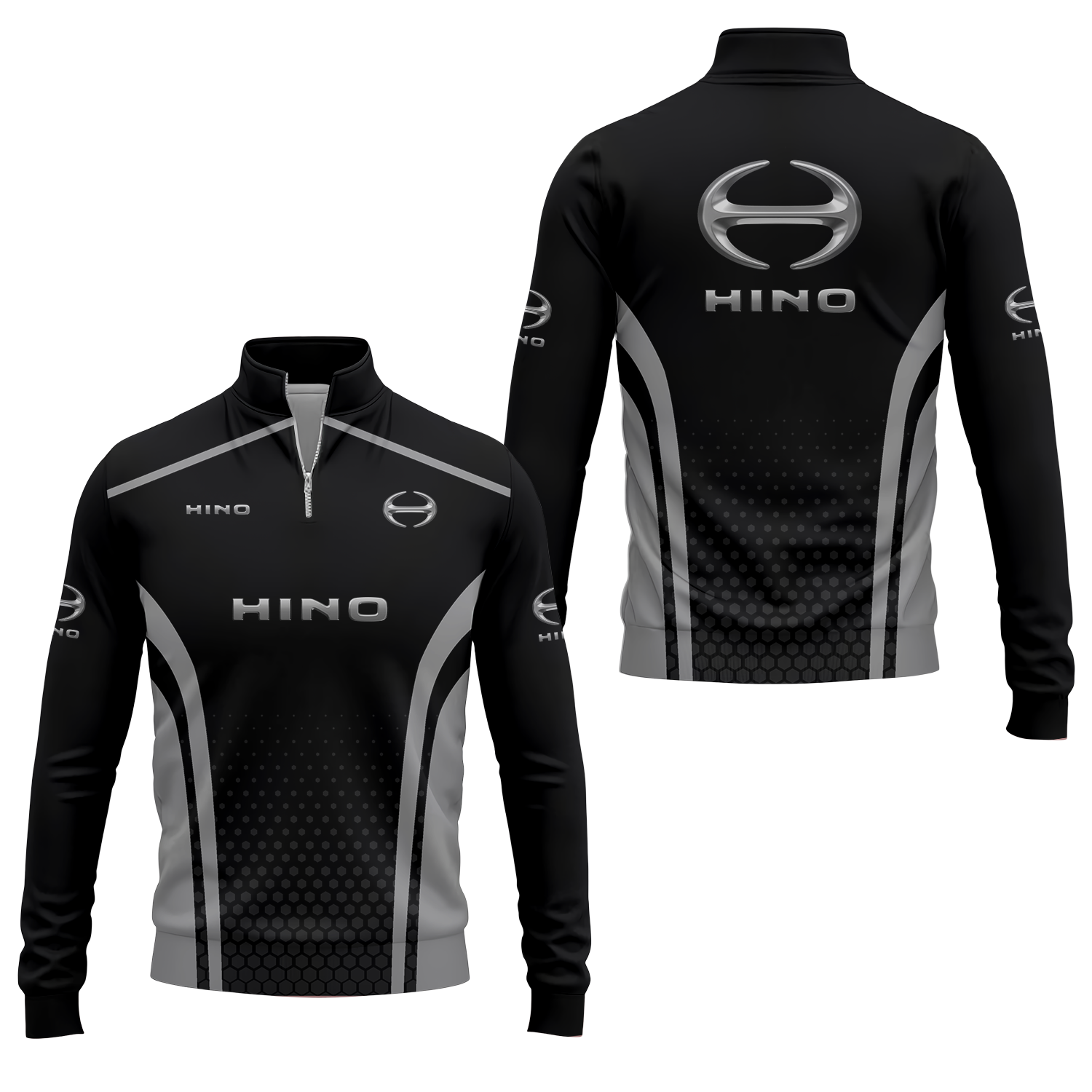Hino Motors Quarter-zip Pullover USPL1921