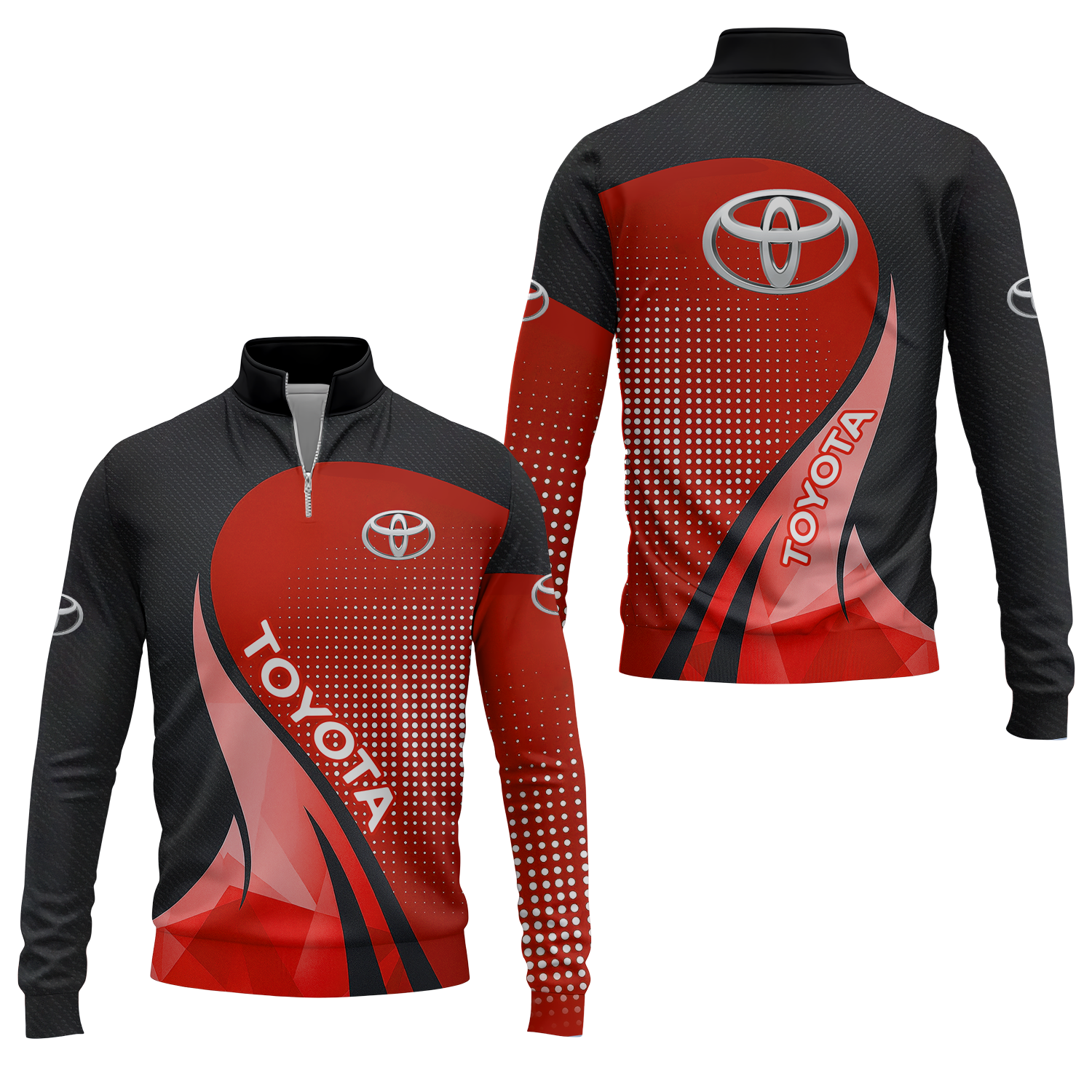 Toyota Quarter-zip Pullover USPL847