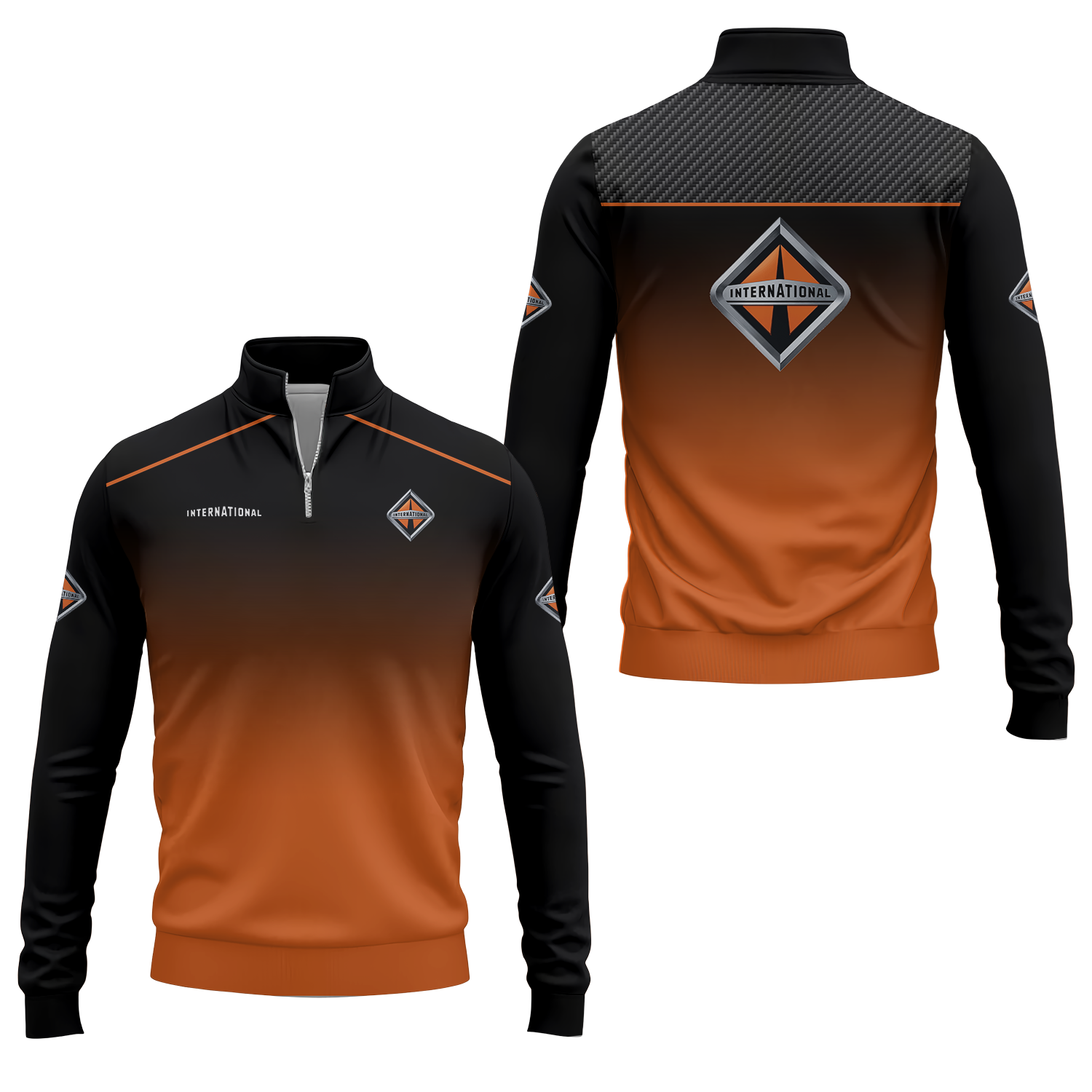 International Trucks Quarter-zip Pullover USPL1867