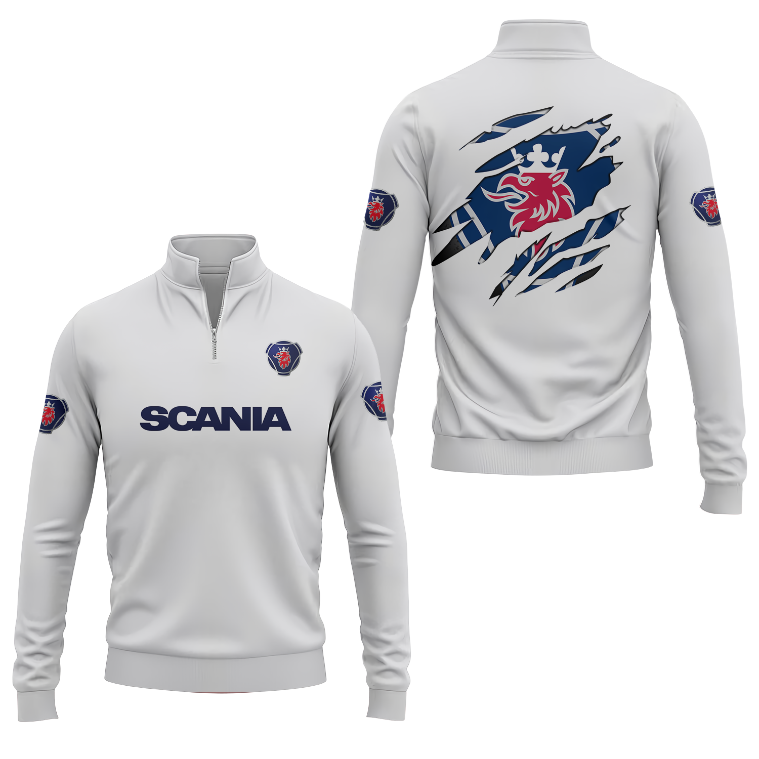 Scania Quarter-zip Pullover USPL1596