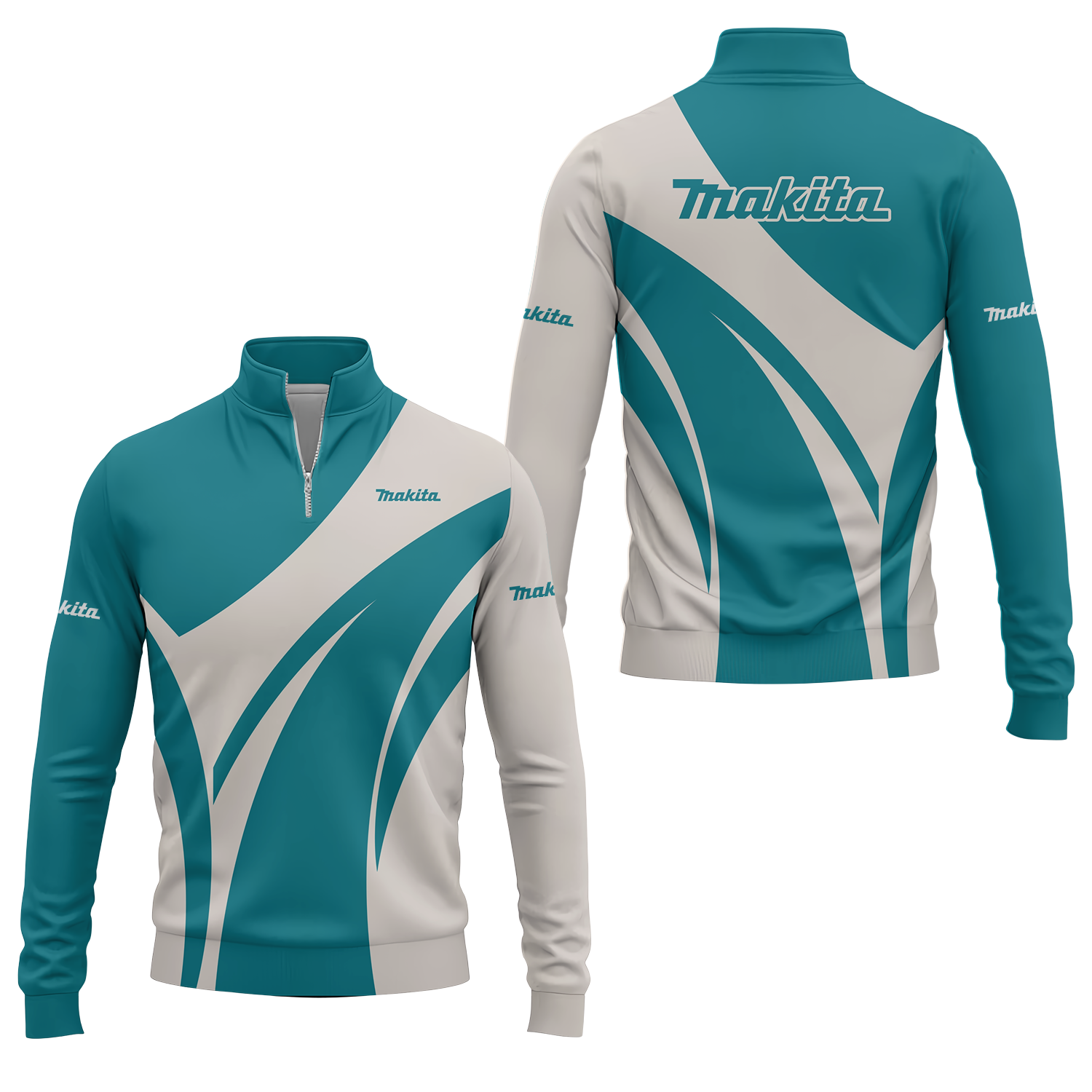 Makita Quarter-zip Pullover USPL1414