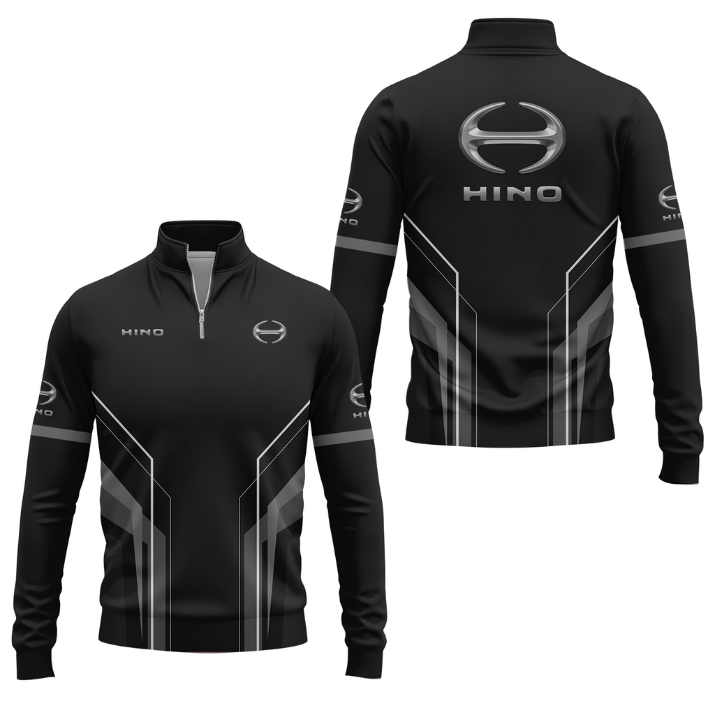 Hino Motors Quarter-zip Pullover USPL1902