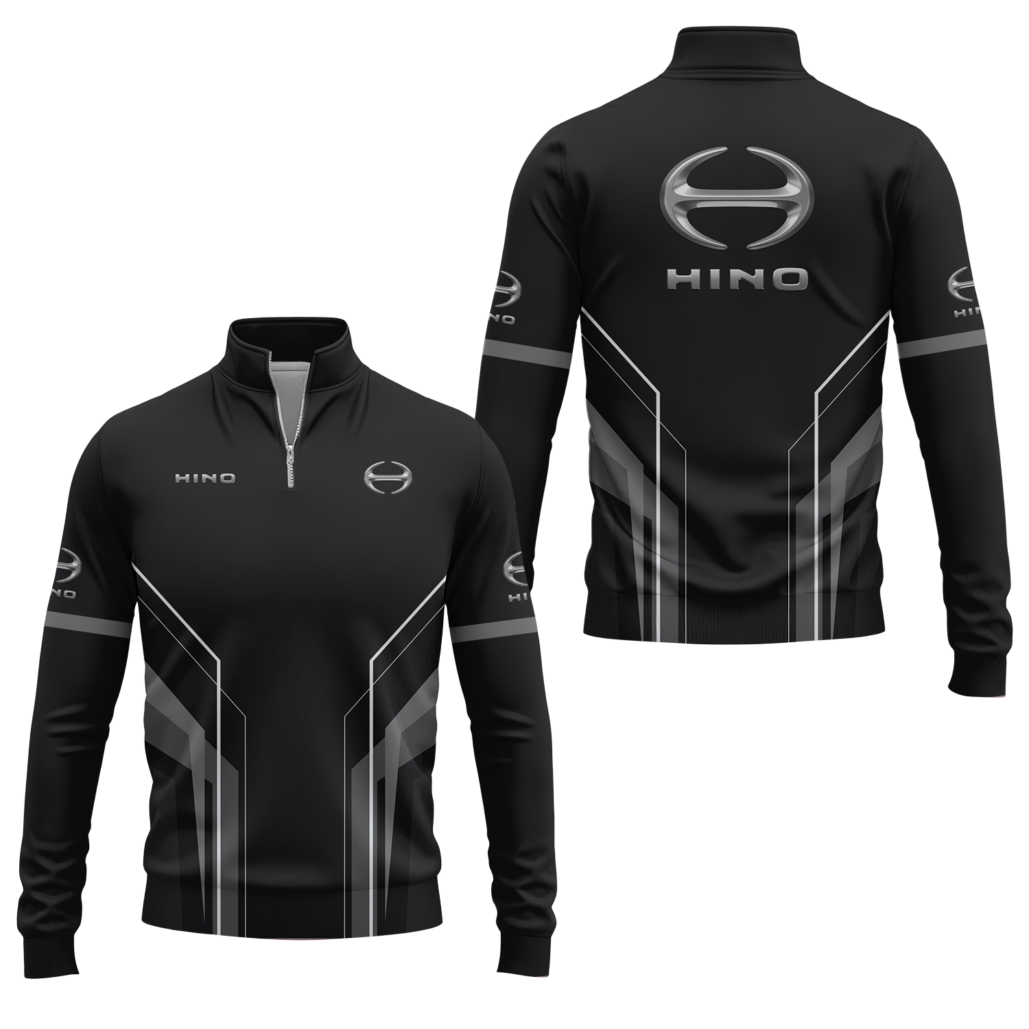 Hino Motors Quarter-zip Pullover USPL1902