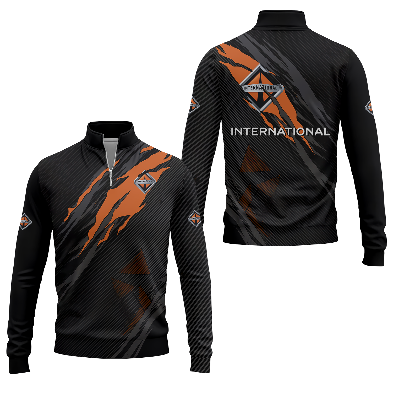 International Trucks Quarter-zip Pullover USPL1898