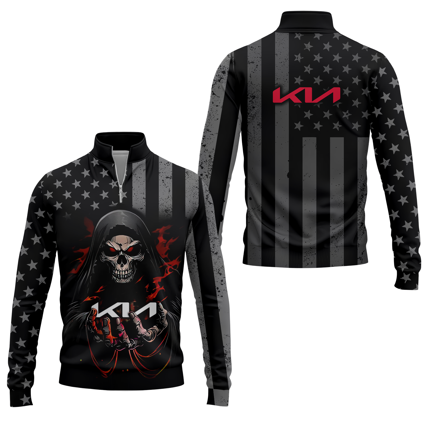 Kia Quarter-zip Pullover USPL1242