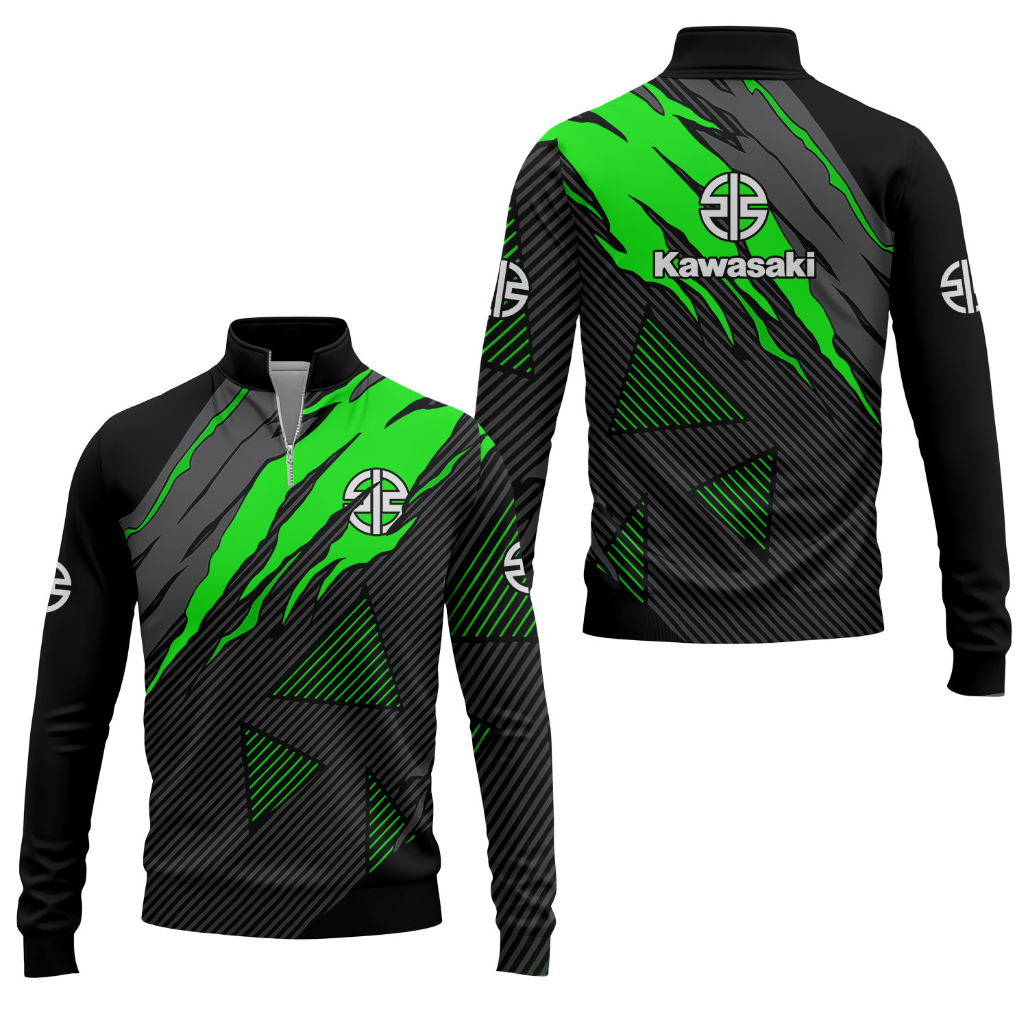 Kawasaki Quarter-zip Pullover USPL926