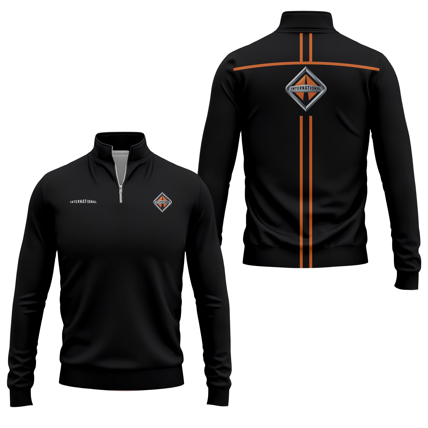 International Trucks Quarter-zip Pullover USPL1875