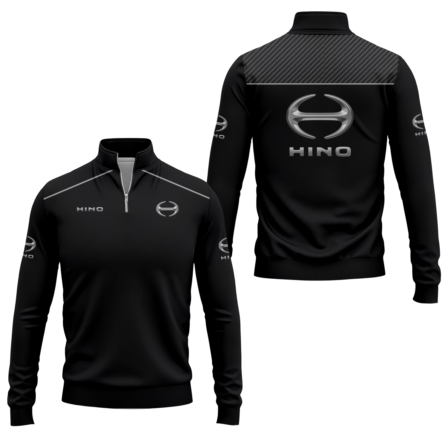 Hino Motors Quarter-zip Pullover USPL1914