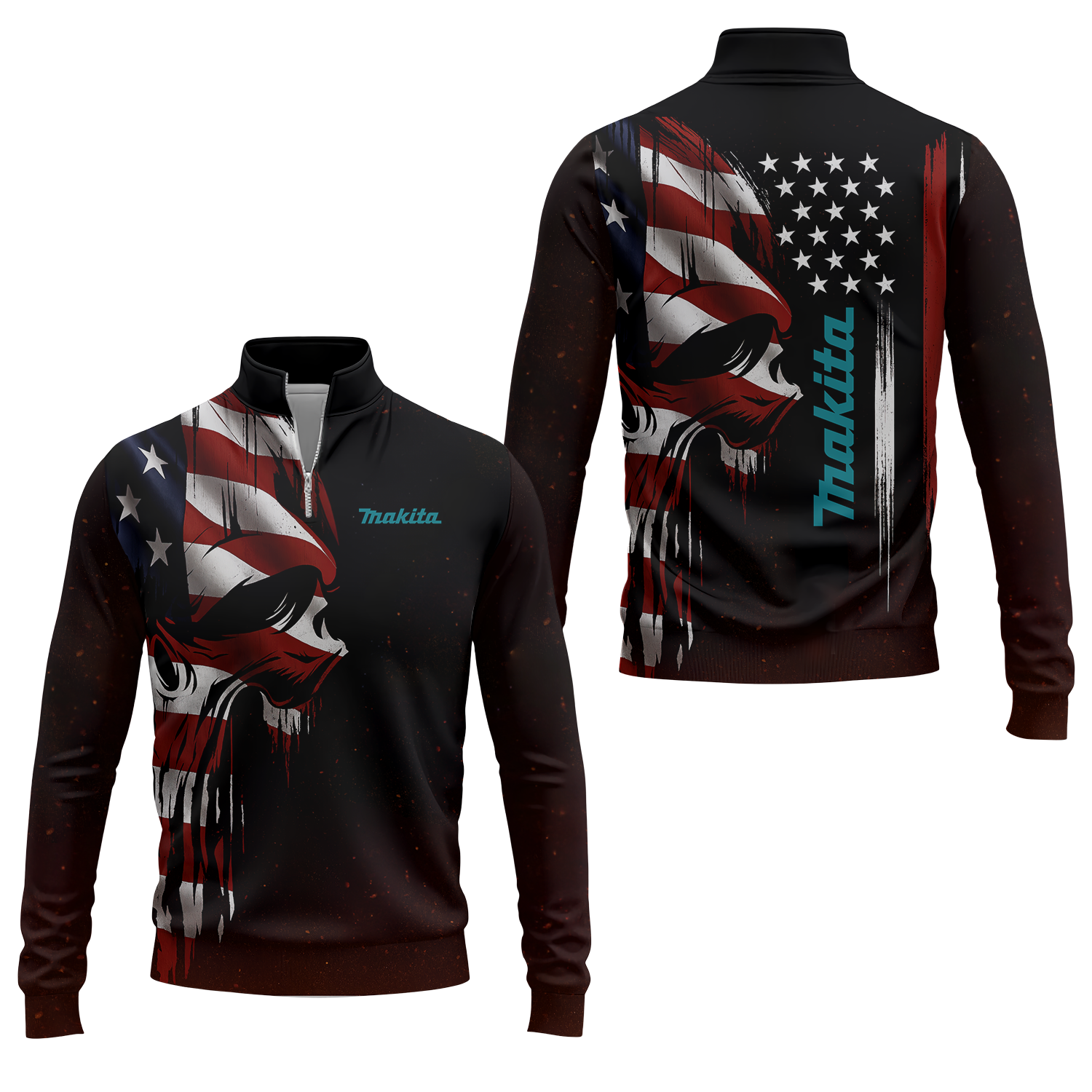 Makita Quarter-zip Pullover USPL1410