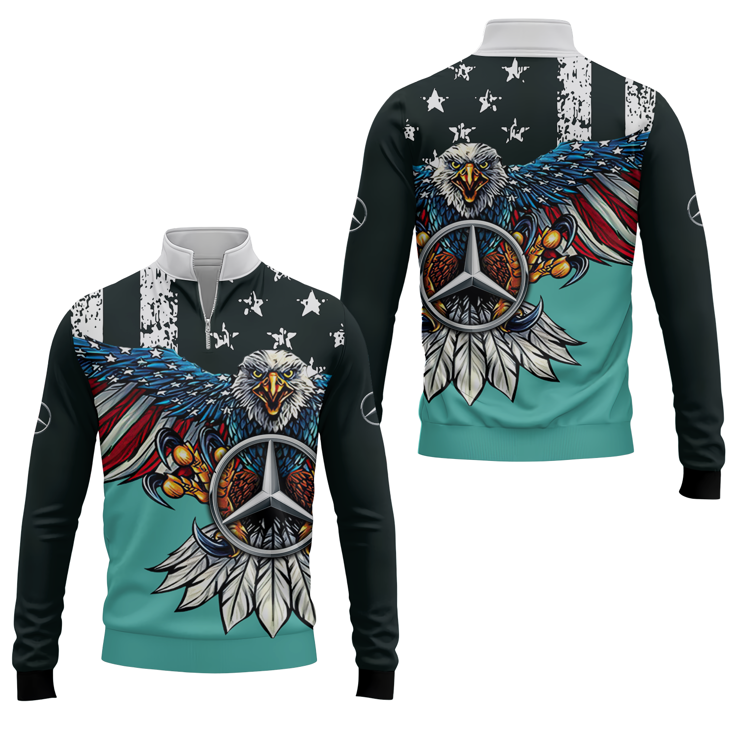 Mercedes Quarter-zip Pullover USPL115