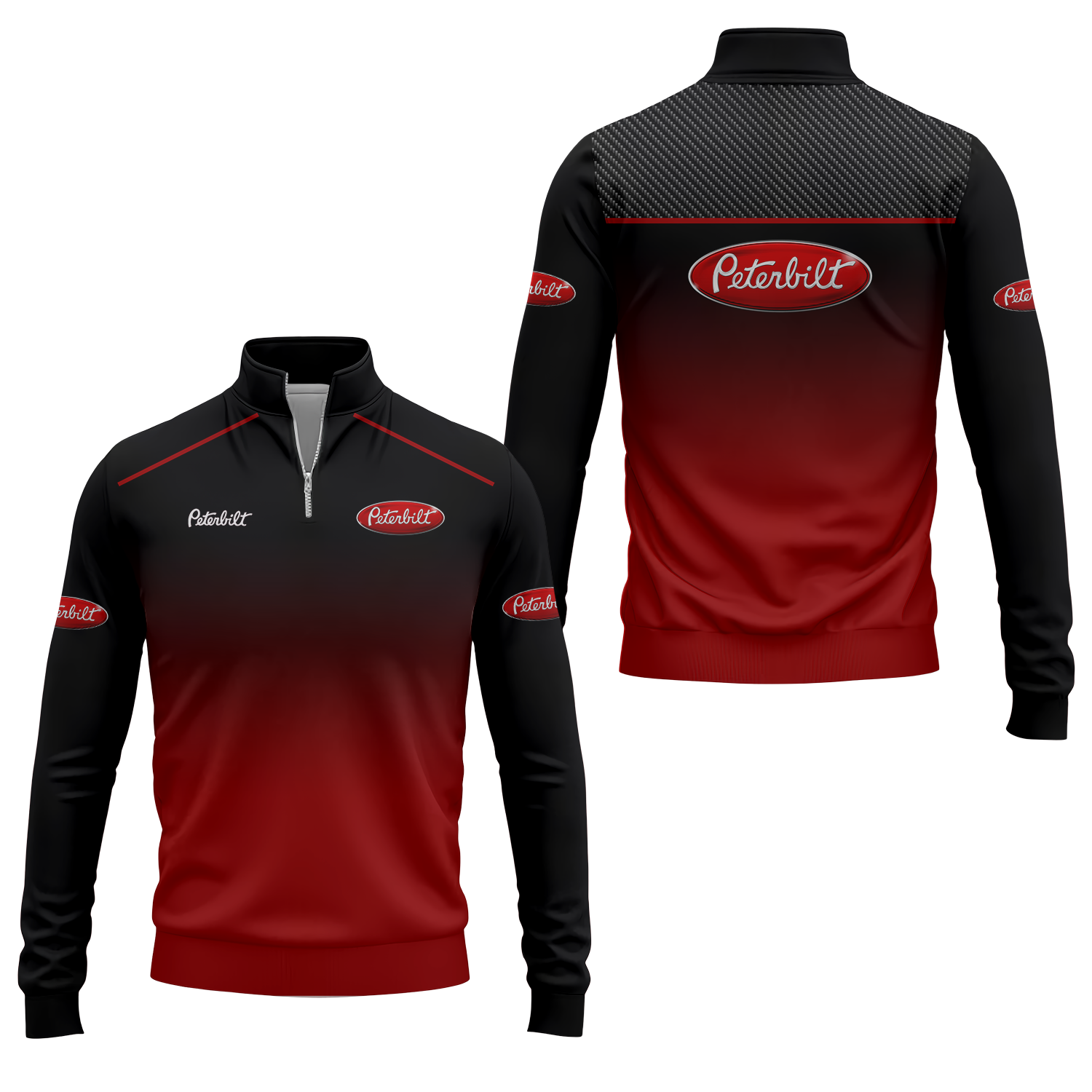 Peterbilt Quarter-zip Pullover USPL1717